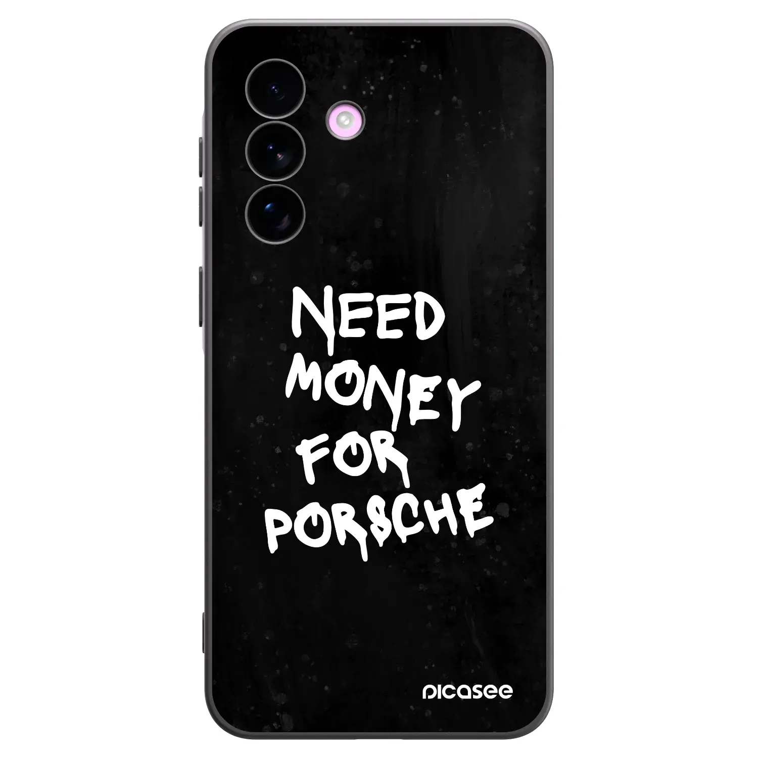 Silikonový černý obal pro Samsung Galaxy A57 5G - Black Dollar