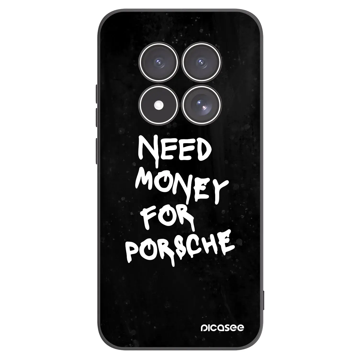 Silikonový černý obal pro Xiaomi Redmi Note 15 Pro 5G - Black Dollar