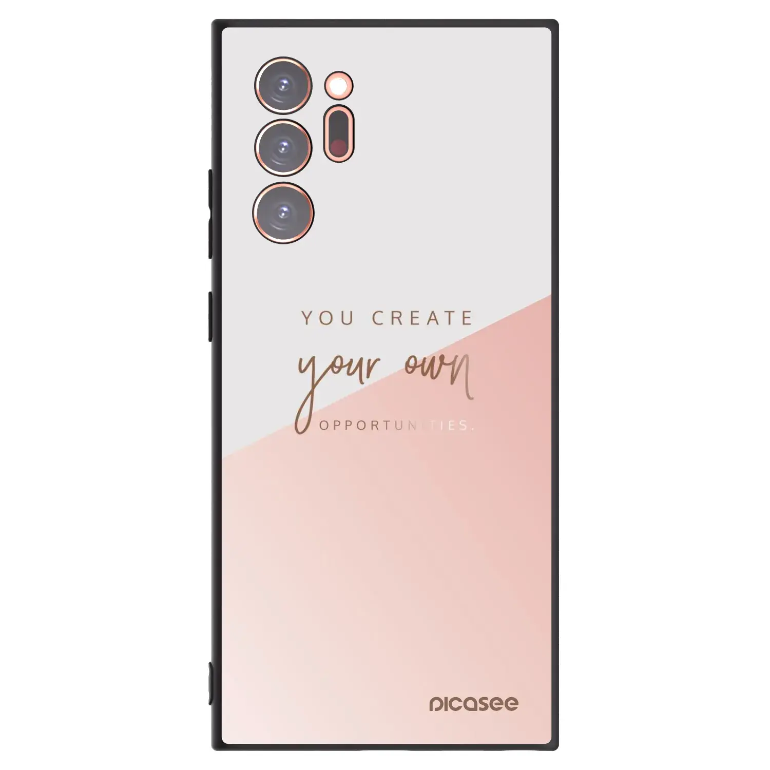 Silikonový černý obal pro Samsung Galaxy Note 20 Ultra - You create your own opportunities