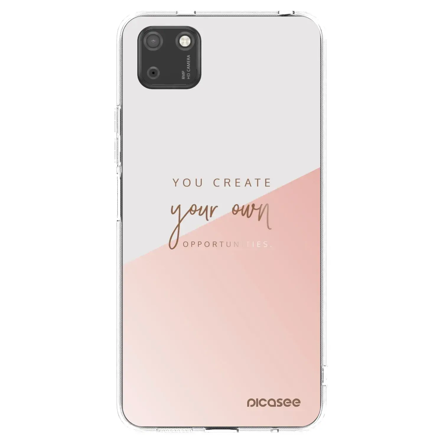 Silikonový průhledný obal pro Huawei Y5P - You create your own opportunities