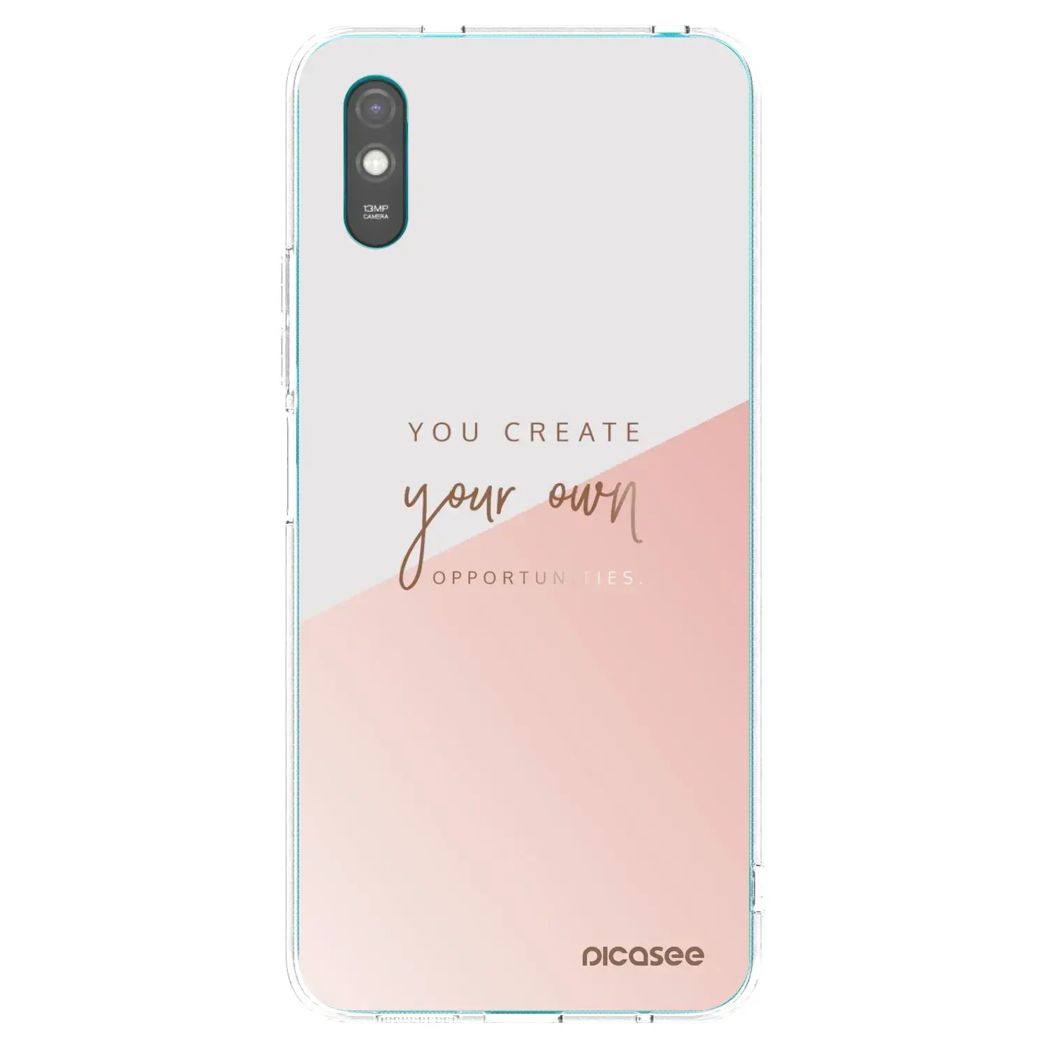 Silikonový průhledný obal pro Xiaomi Redmi 9AT - You create your own opportunities