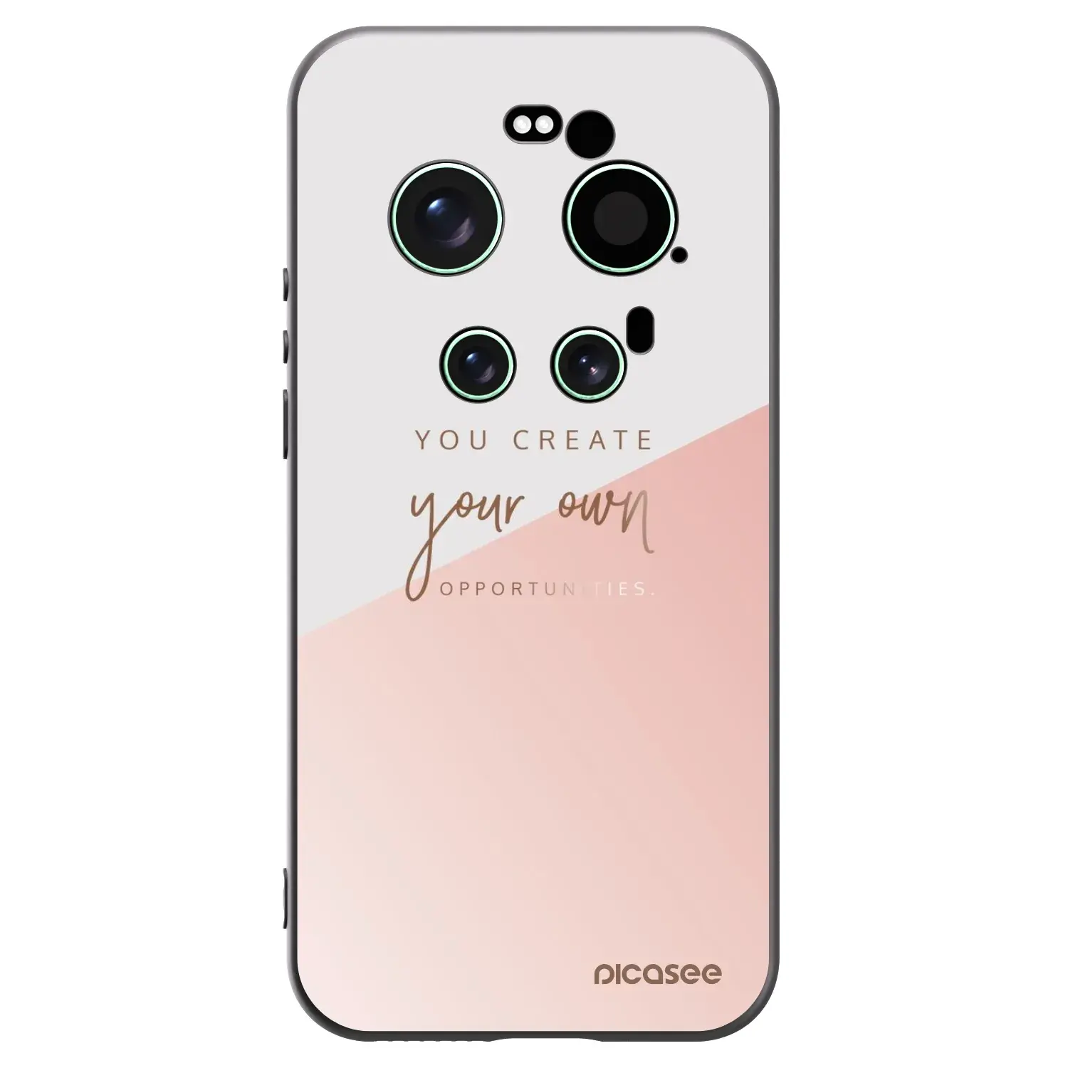 Silikonový černý obal pro Xiaomi 17 Ultra - You create your own opportunities