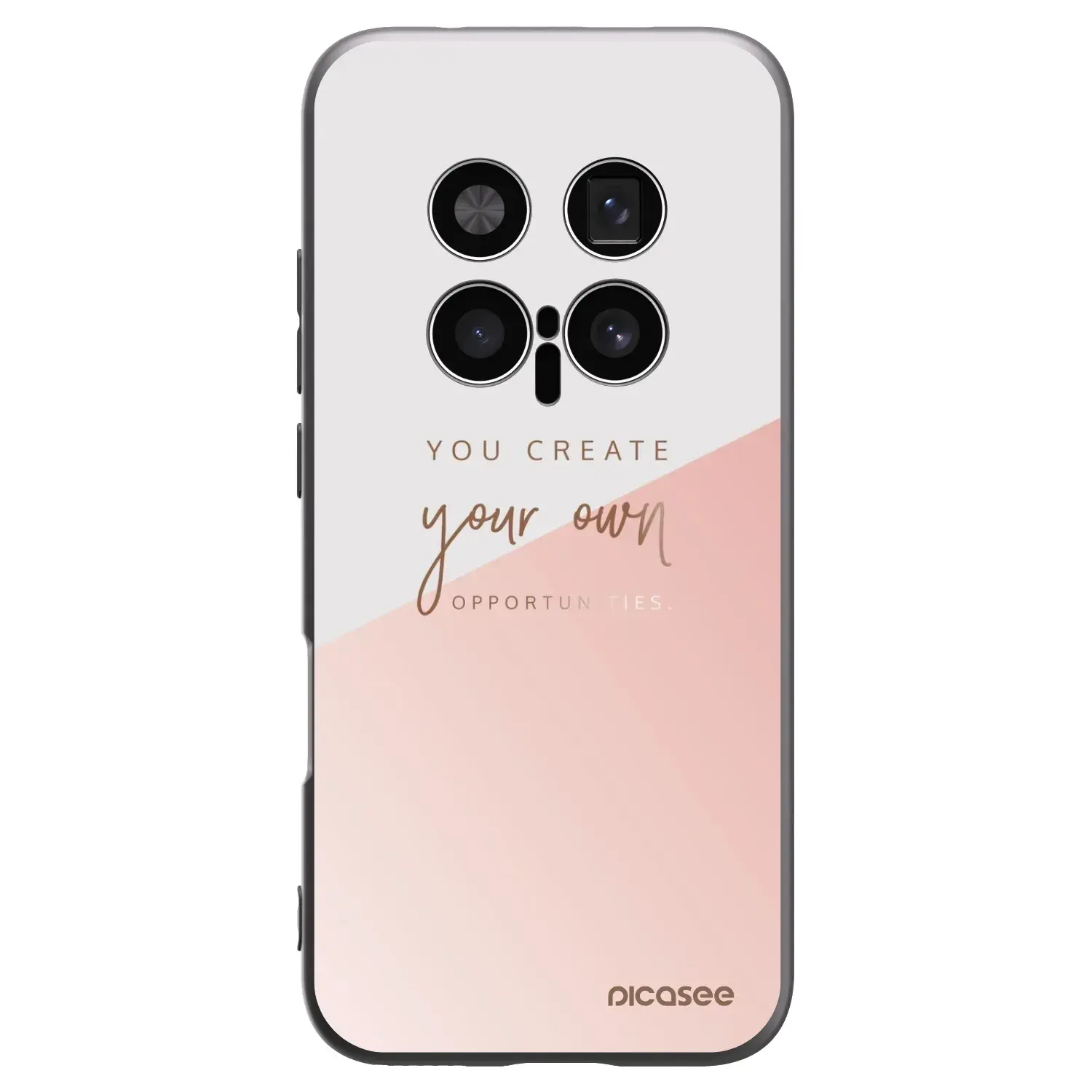 Silikonový černý obal pro Honor Magic8 Pro 5G - You create your own opportunities