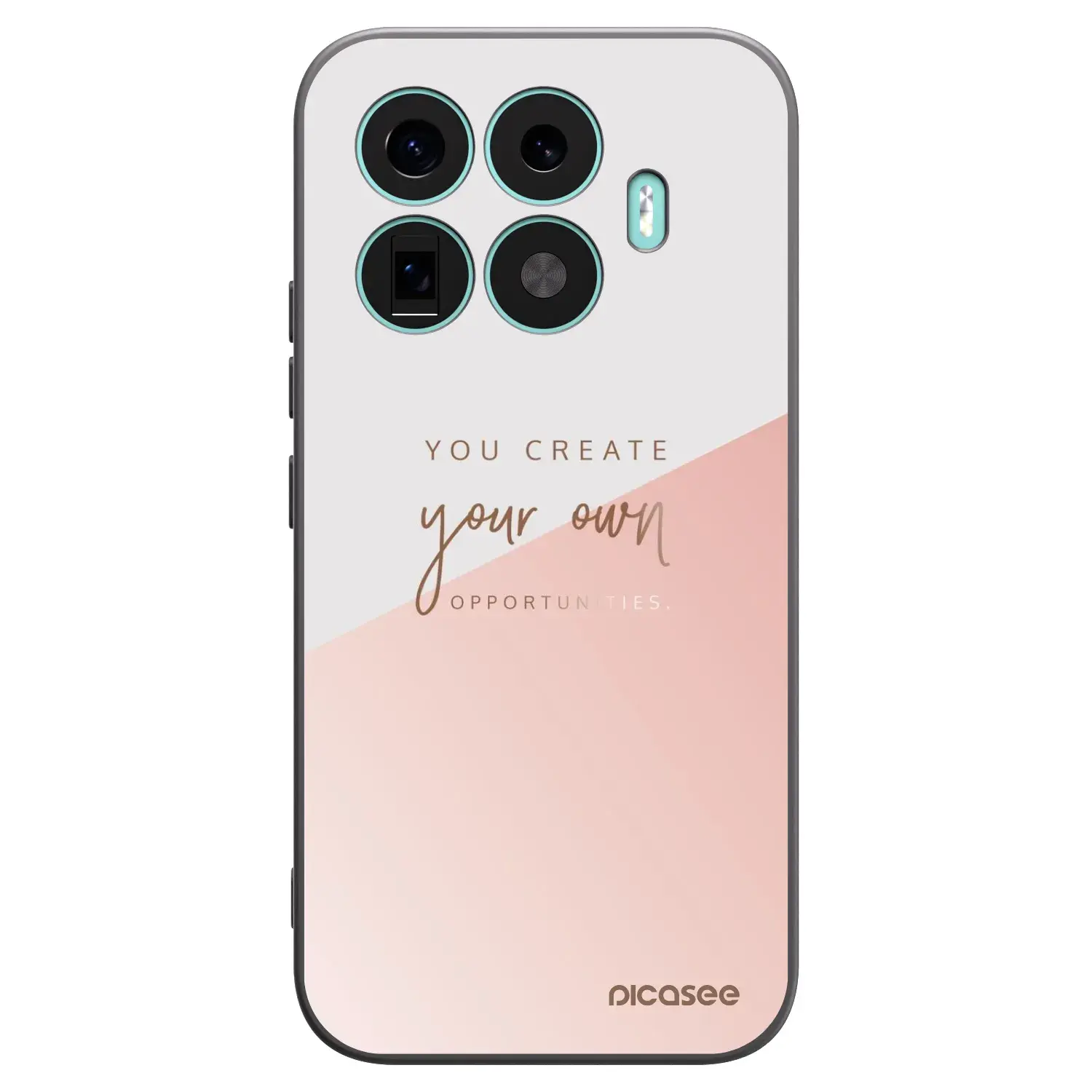 Silikonový černý obal pro Xiaomi 17T - You create your own opportunities