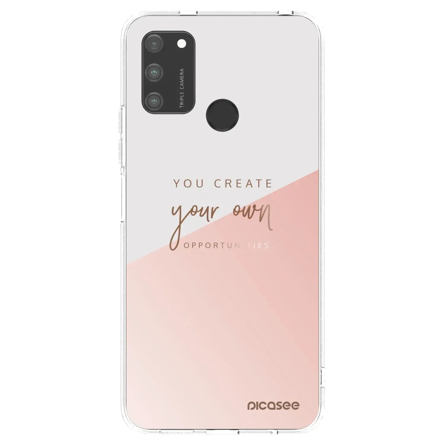 Silikonový průhledný obal pro Honor 9A - You create your own opportunities