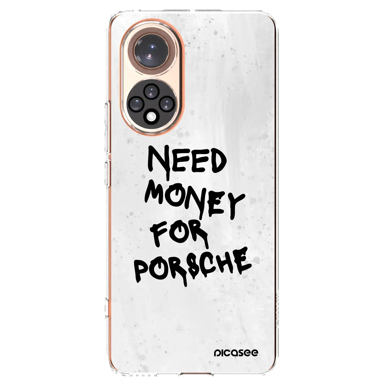 Silikonový průhledný obal pro Huawei Nova 9 - White Dollar