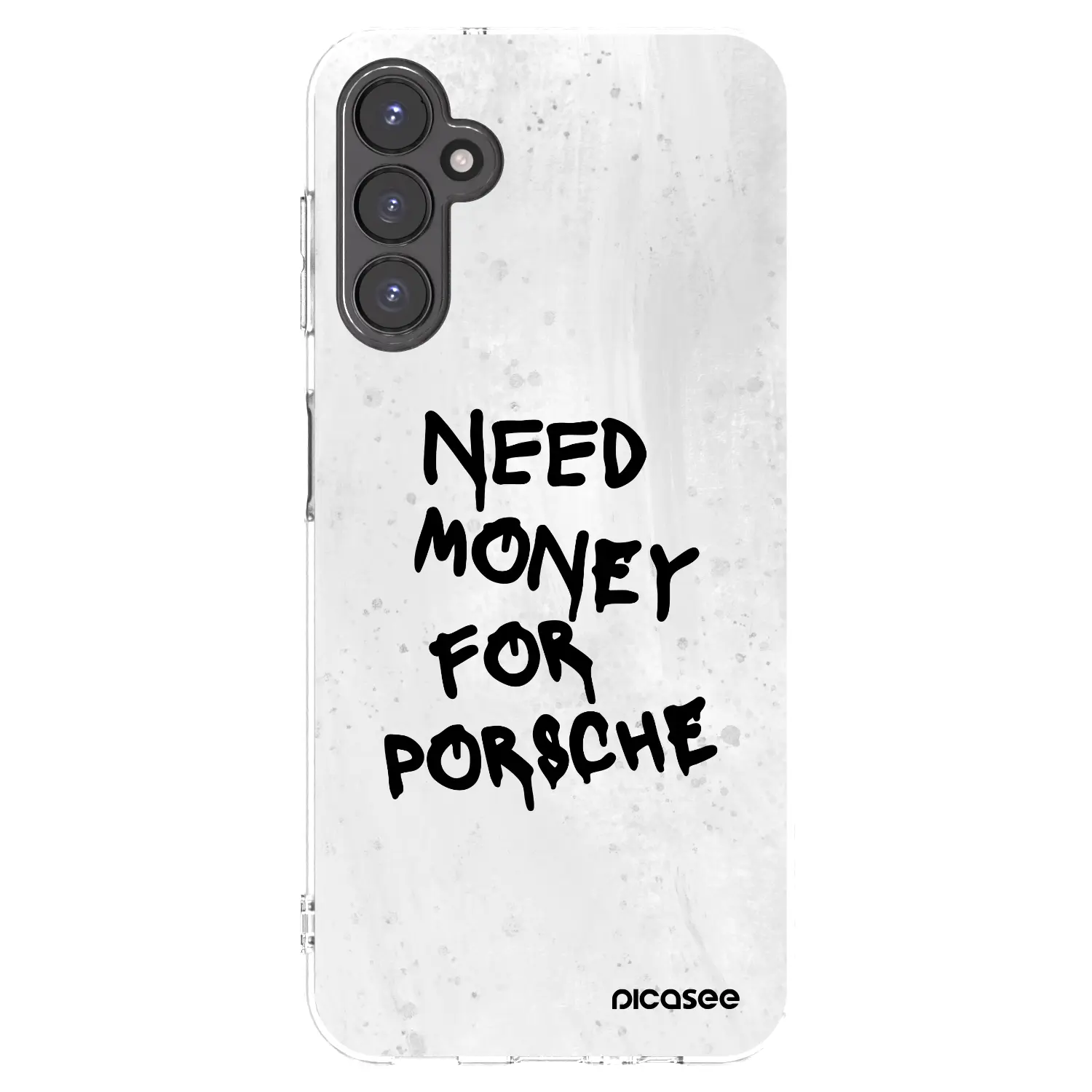 Silikonový průhledný obal pro Samsung Galaxy A14 5G A146P - White Dollar