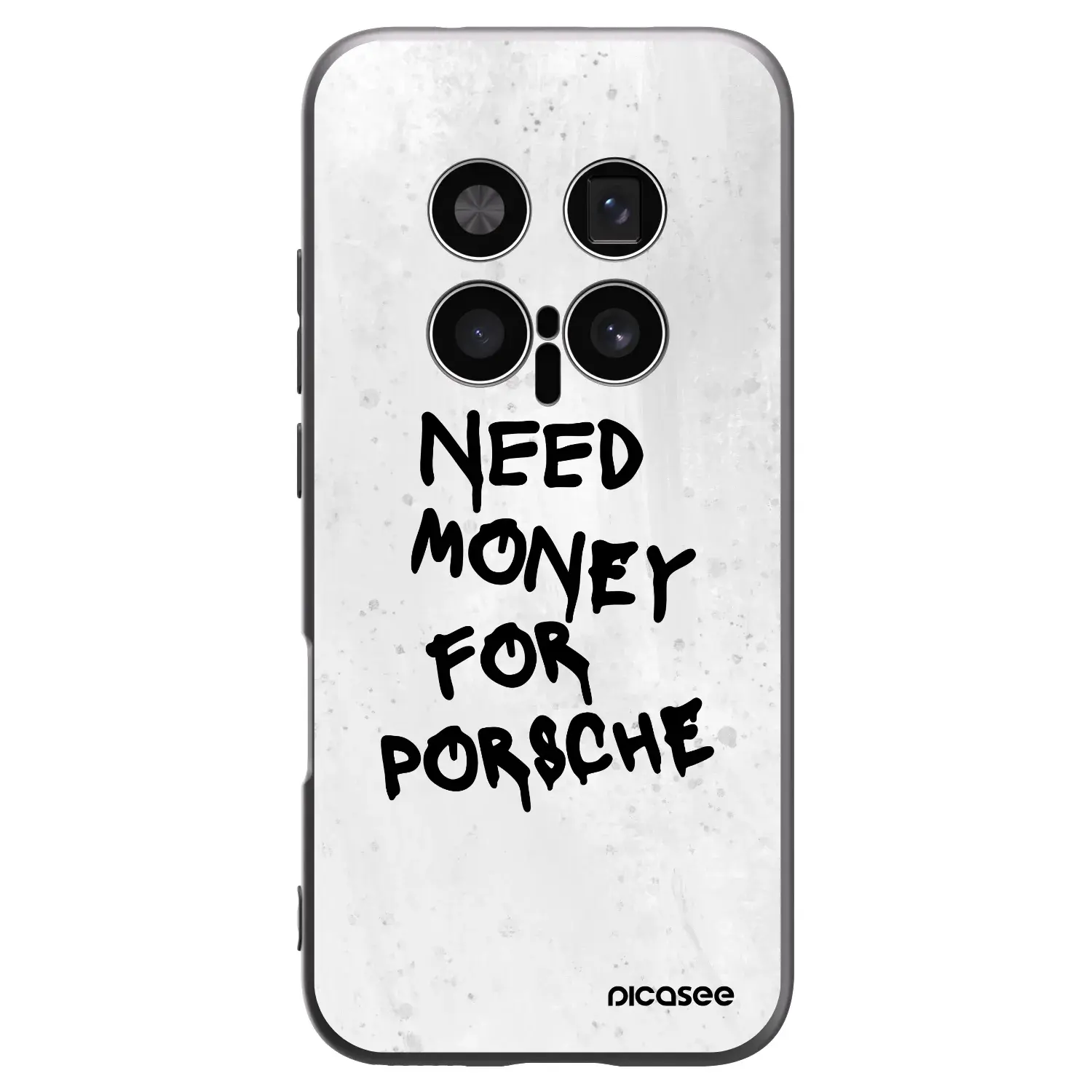 Silikonový černý obal pro Honor Magic8 Pro 5G - White Dollar
