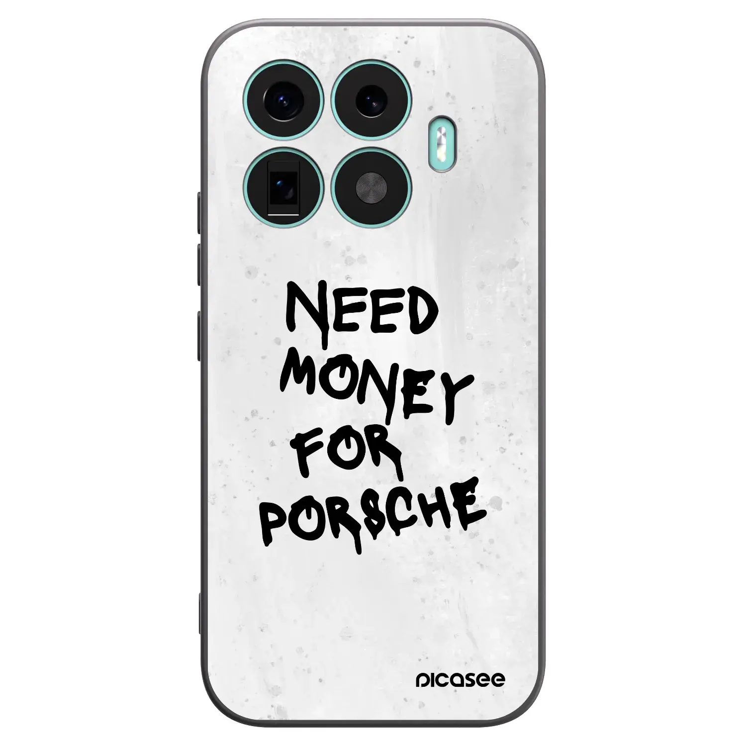 Silikonový černý obal pro Xiaomi 17T - White Dollar