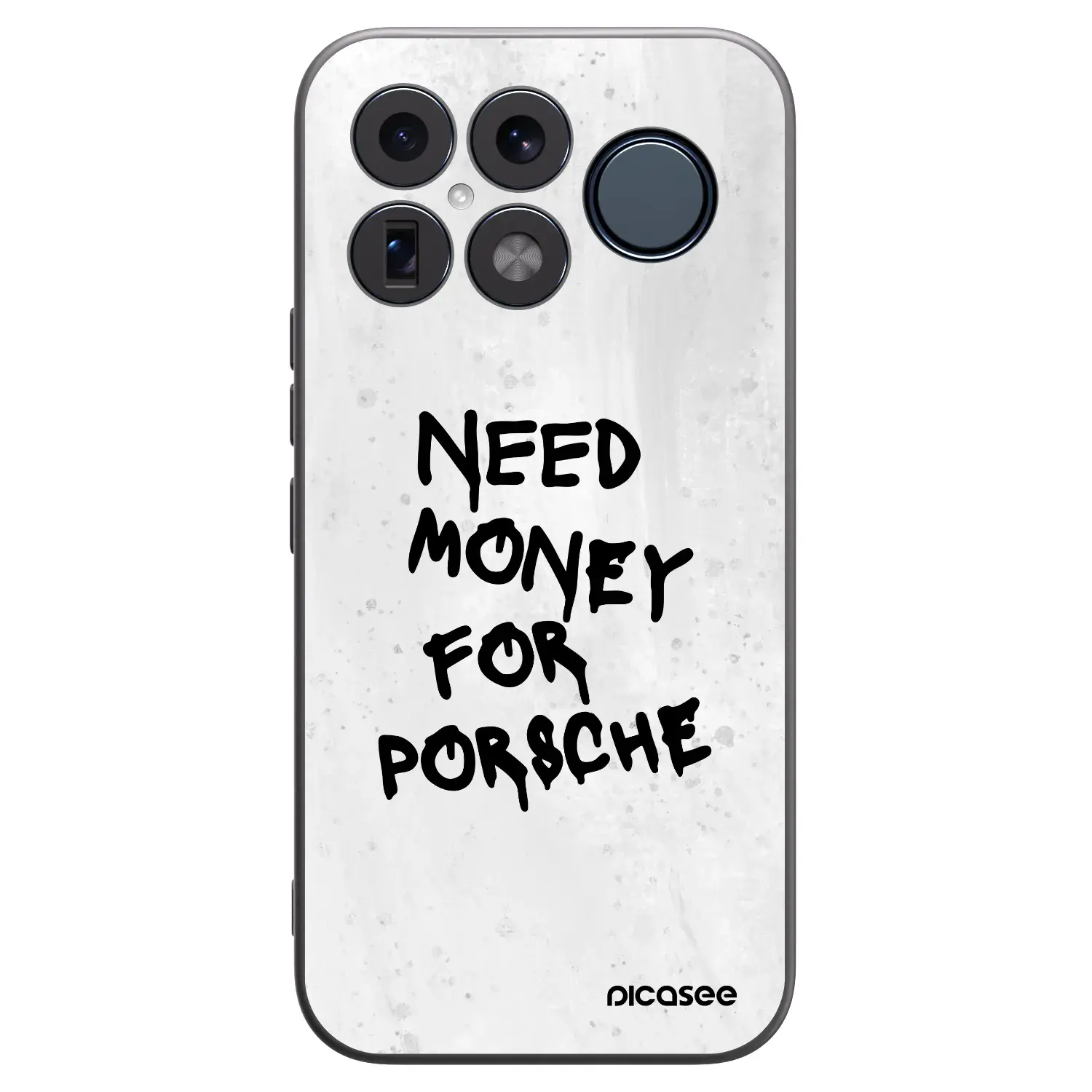 Silikonový černý obal pro Xiaomi Poco F8 Ultra - White Dollar