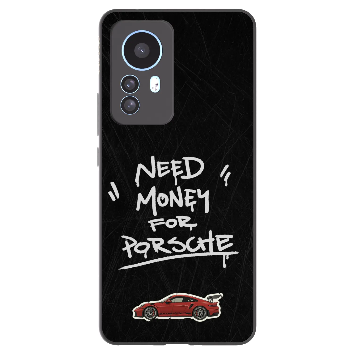 Silikonový černý obal pro Xiaomi 12T Pro - Dark Racer