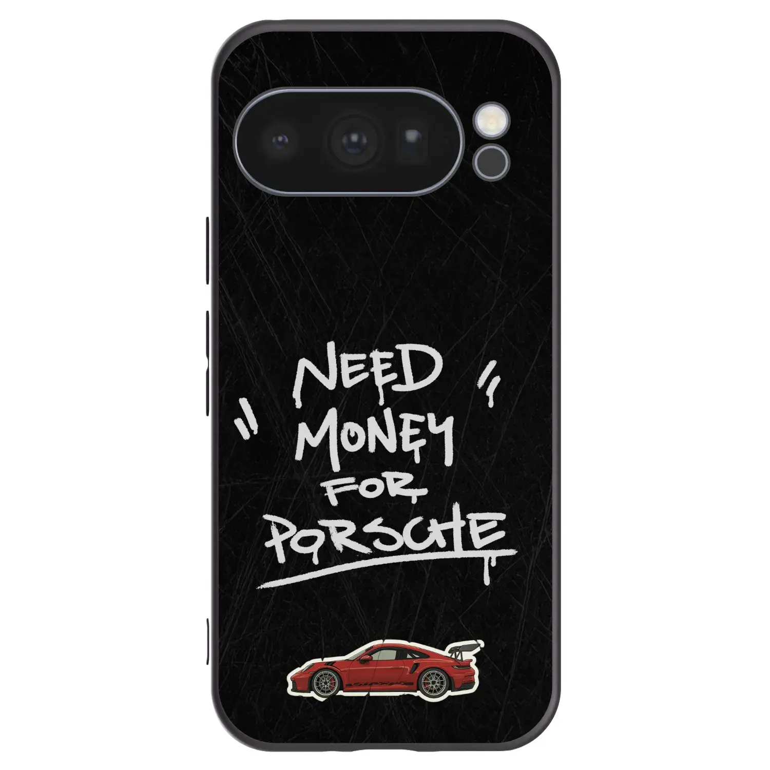 Silikonový černý obal pro Google Pixel 10 Pro - Dark Racer