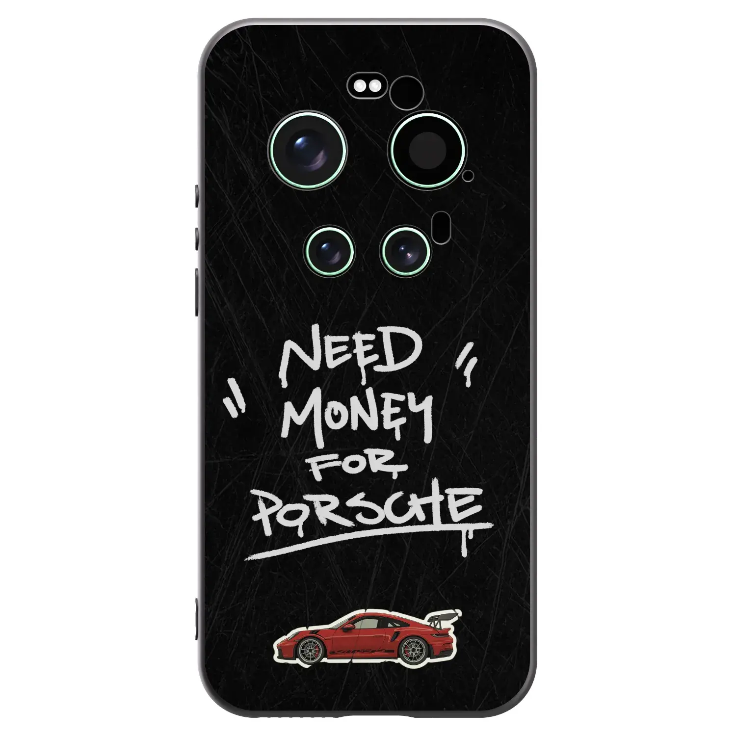 Silikonový černý obal pro Xiaomi 17 Ultra - Dark Racer