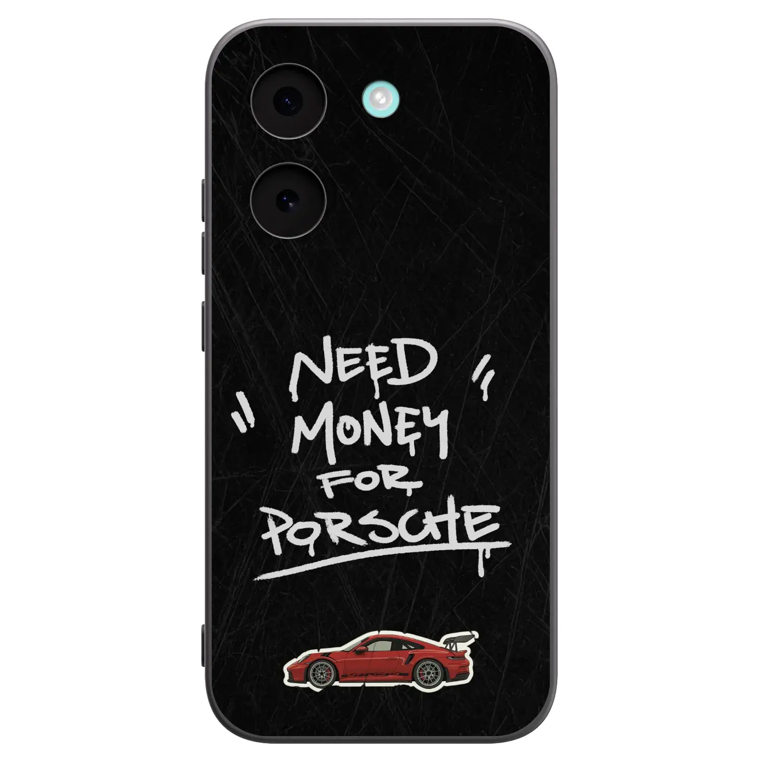 Silikonový černý obal pro Xiaomi Poco X8 Pro - Dark Racer
