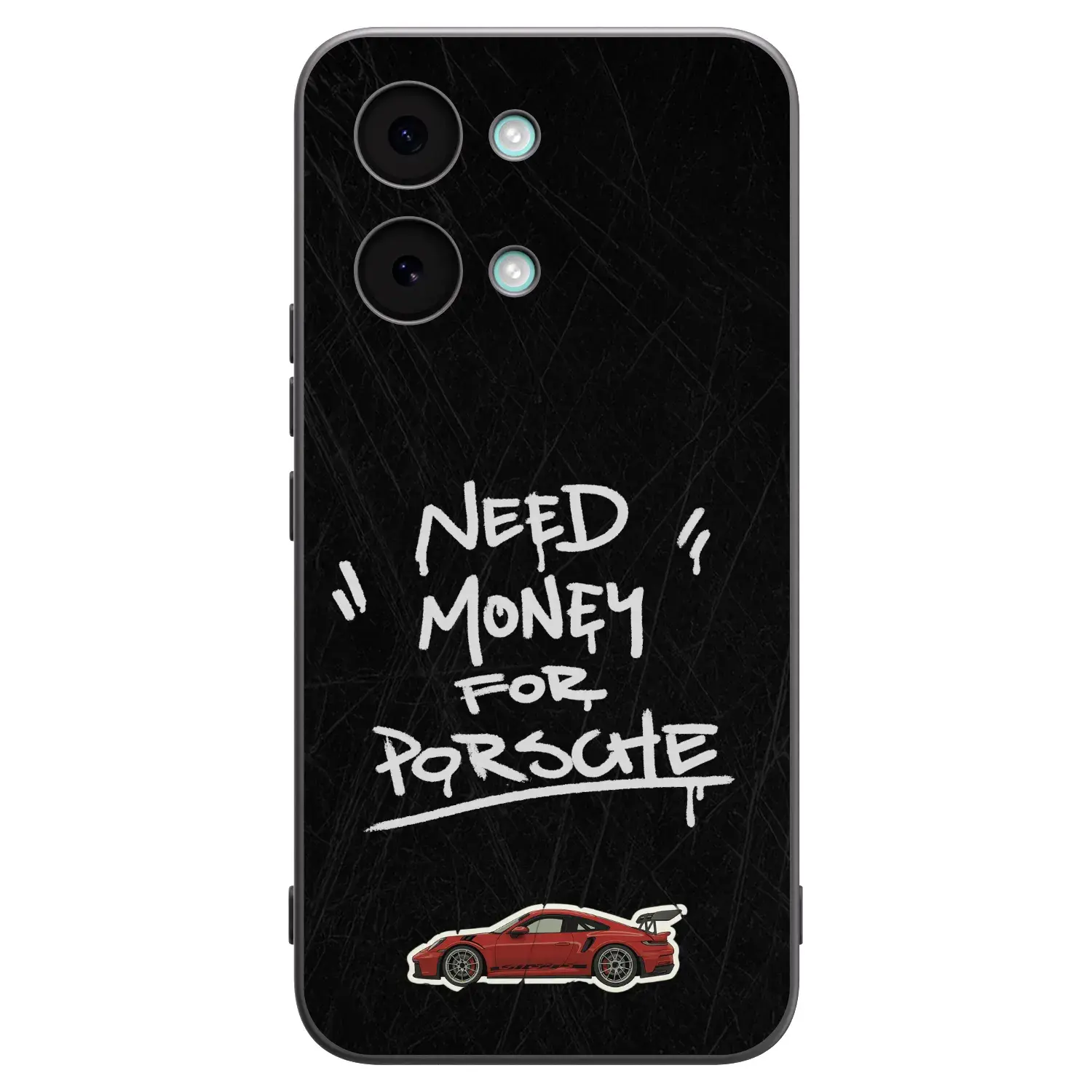 Silikonový černý obal pro Xiaomi Poco X8 Pro Max - Dark Racer