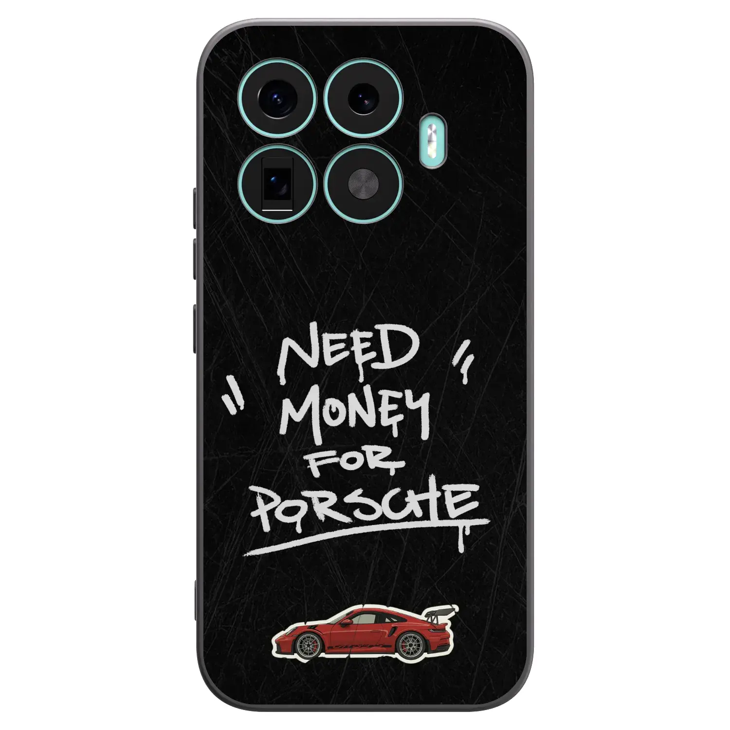 Silikonový černý obal pro Xiaomi 17T - Dark Racer