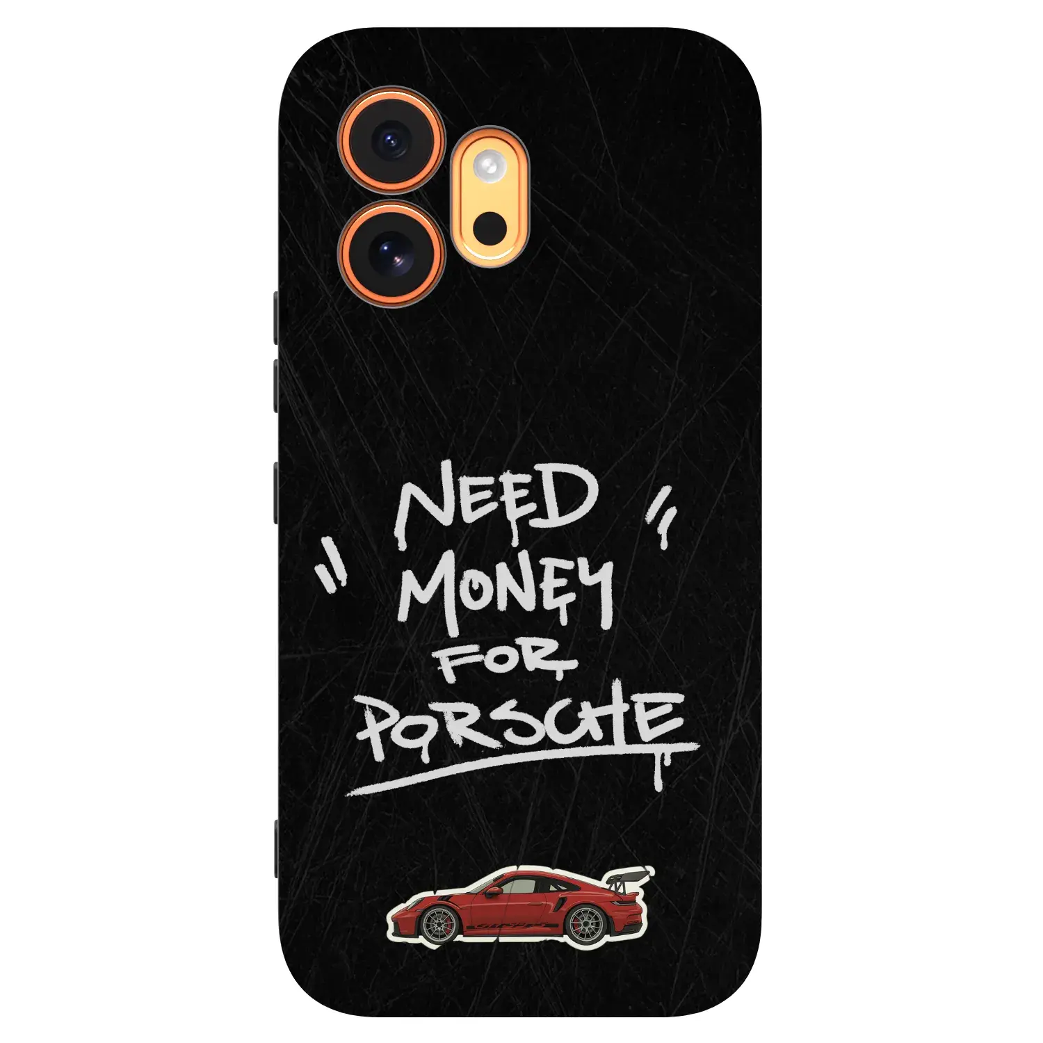 Silikonový černý obal pro Honor 600 - Dark Racer