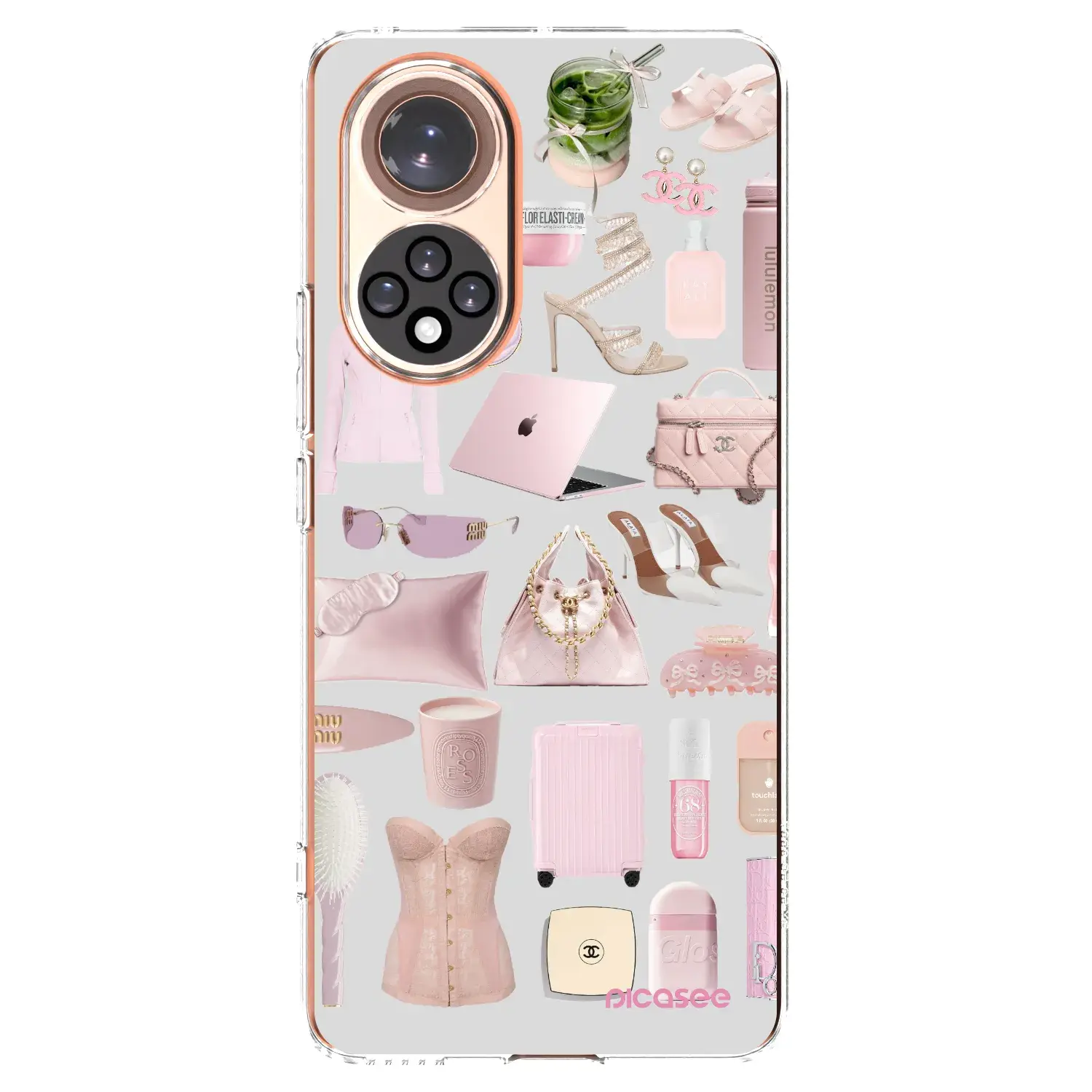 Silikonový průhledný obal pro Huawei Nova 9 - Glam Babe