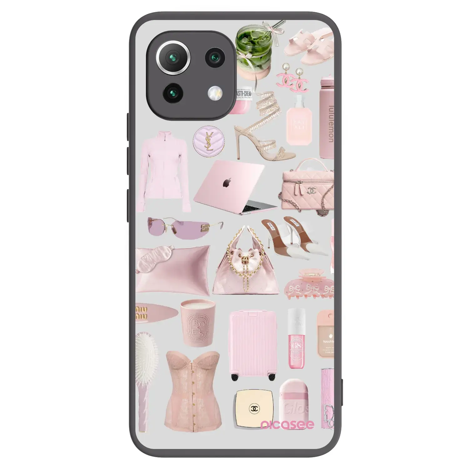 Silikonový černý obal pro Xiaomi 11 Lite 5G NE - Glam Babe