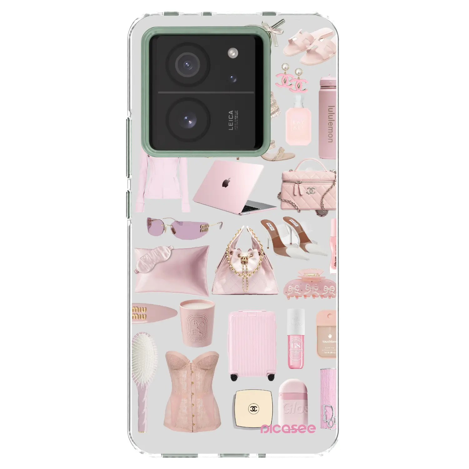 Silikonový průhledný obal pro Xiaomi 13T Pro - Glam Babe
