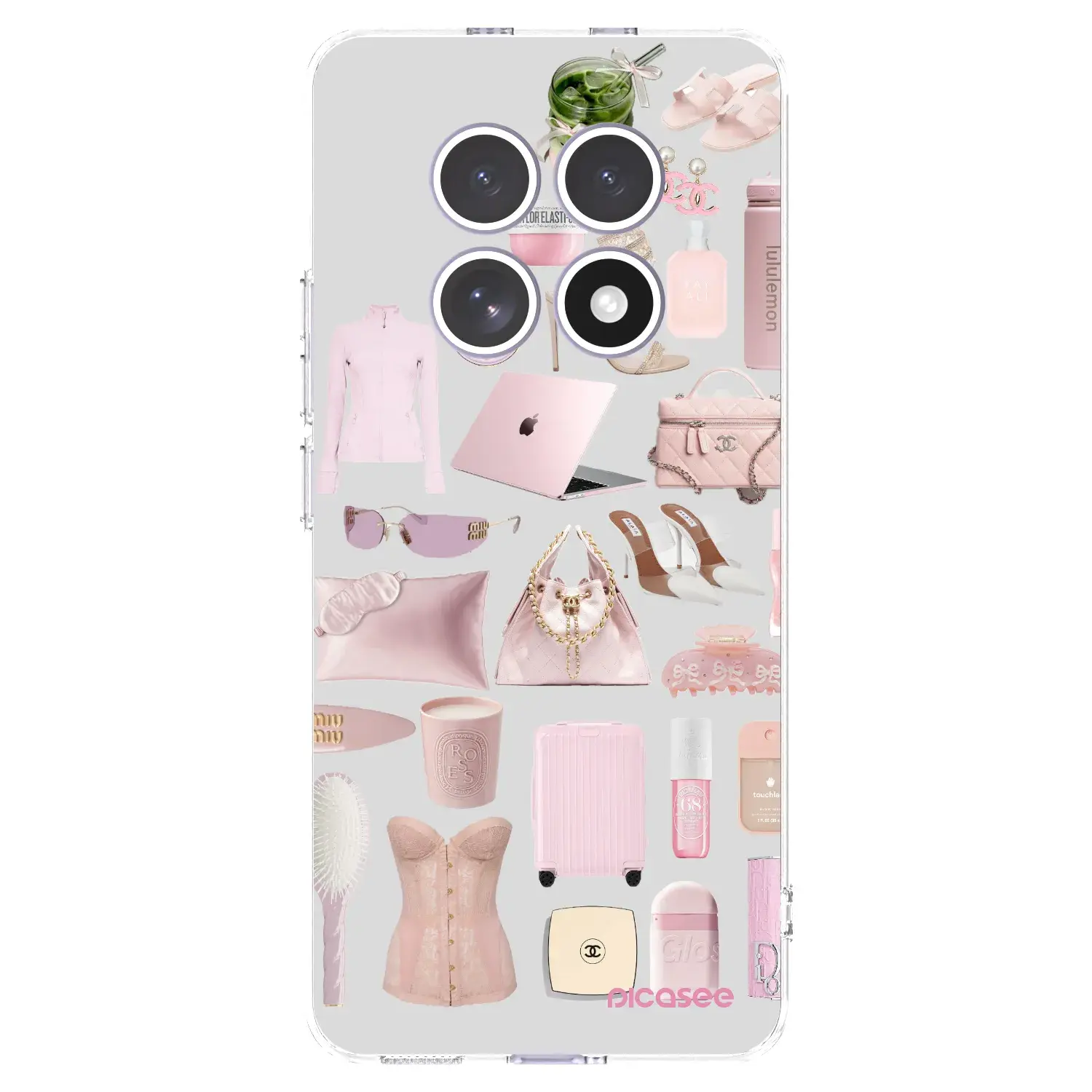 Silikonový průhledný obal pro Xiaomi Redmi Note 15 4G - Glam Babe