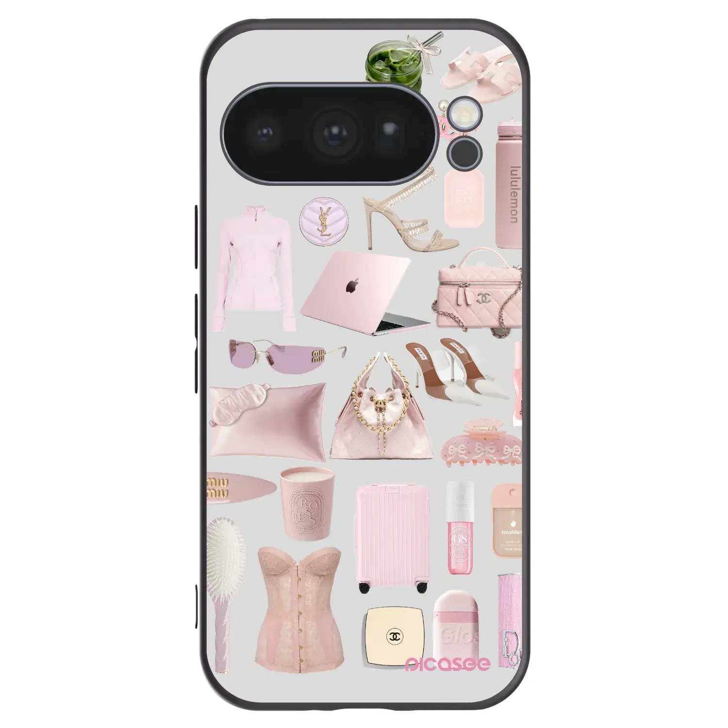 Silikonový černý obal pro Google Pixel 10 Pro - Glam Babe