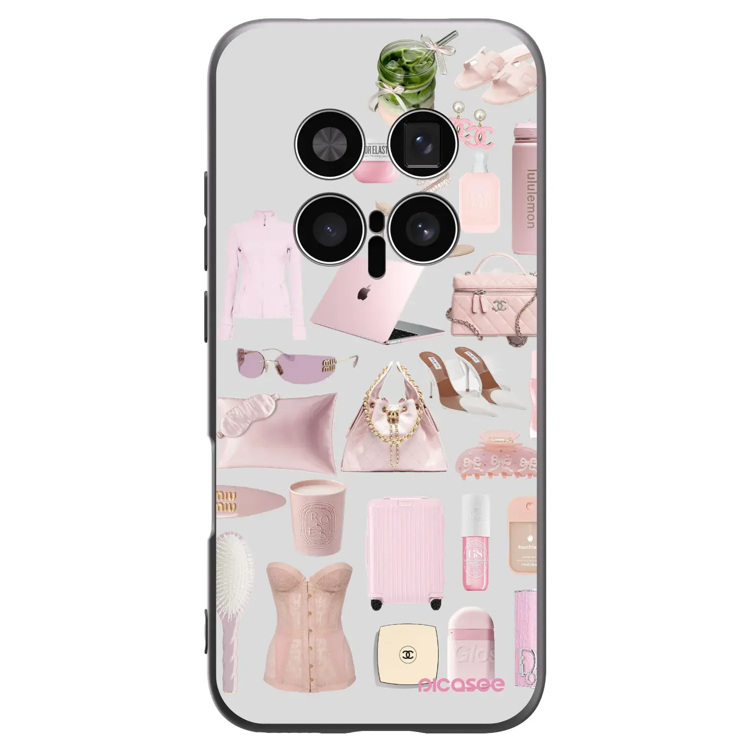 Silikonový černý obal pro Honor Magic8 Pro 5G - Glam Babe