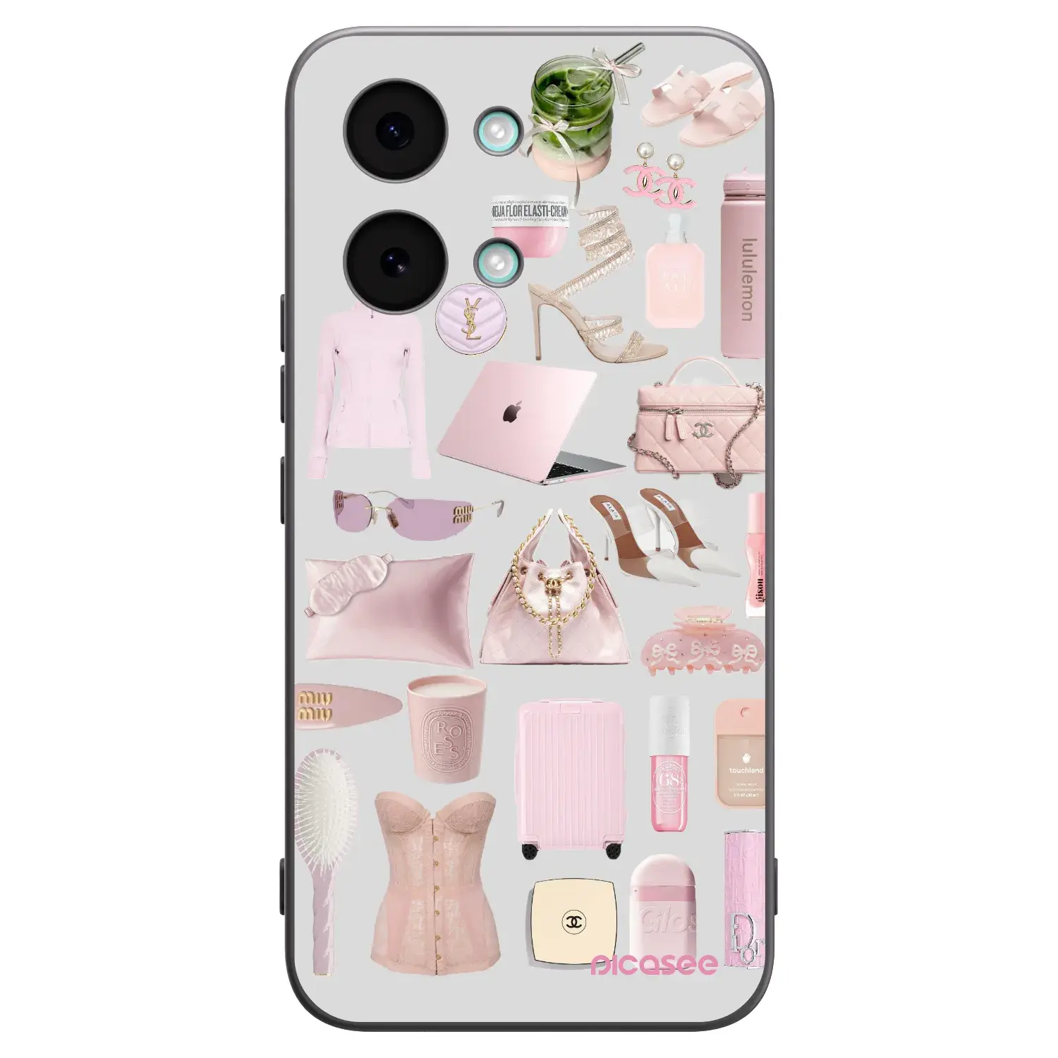 Silikonový černý obal pro Xiaomi Poco X8 Pro Max - Glam Babe