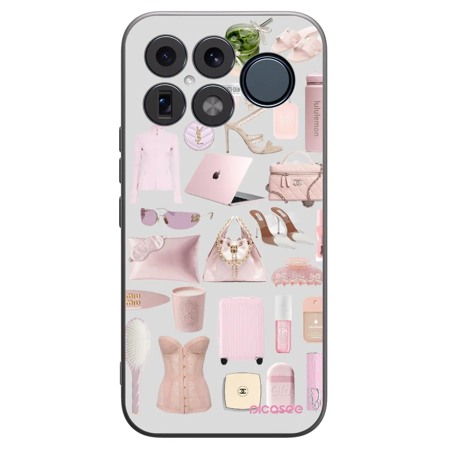 Silikonový černý obal pro Xiaomi Poco F8 Ultra - Glam Babe