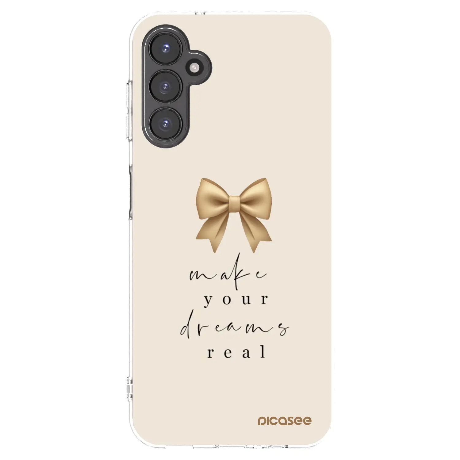 Silikonový průhledný obal pro Samsung Galaxy A14 5G A146P - Golden Dream