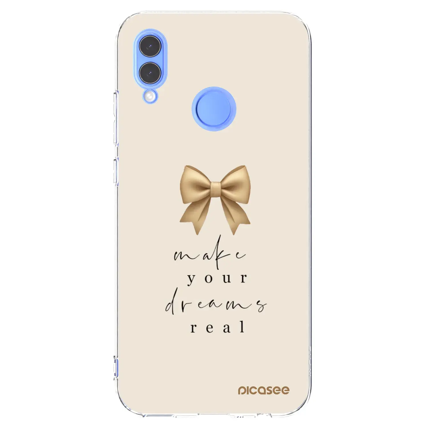 Silikonový průhledný obal pro Honor 10 Lite - Golden Dream