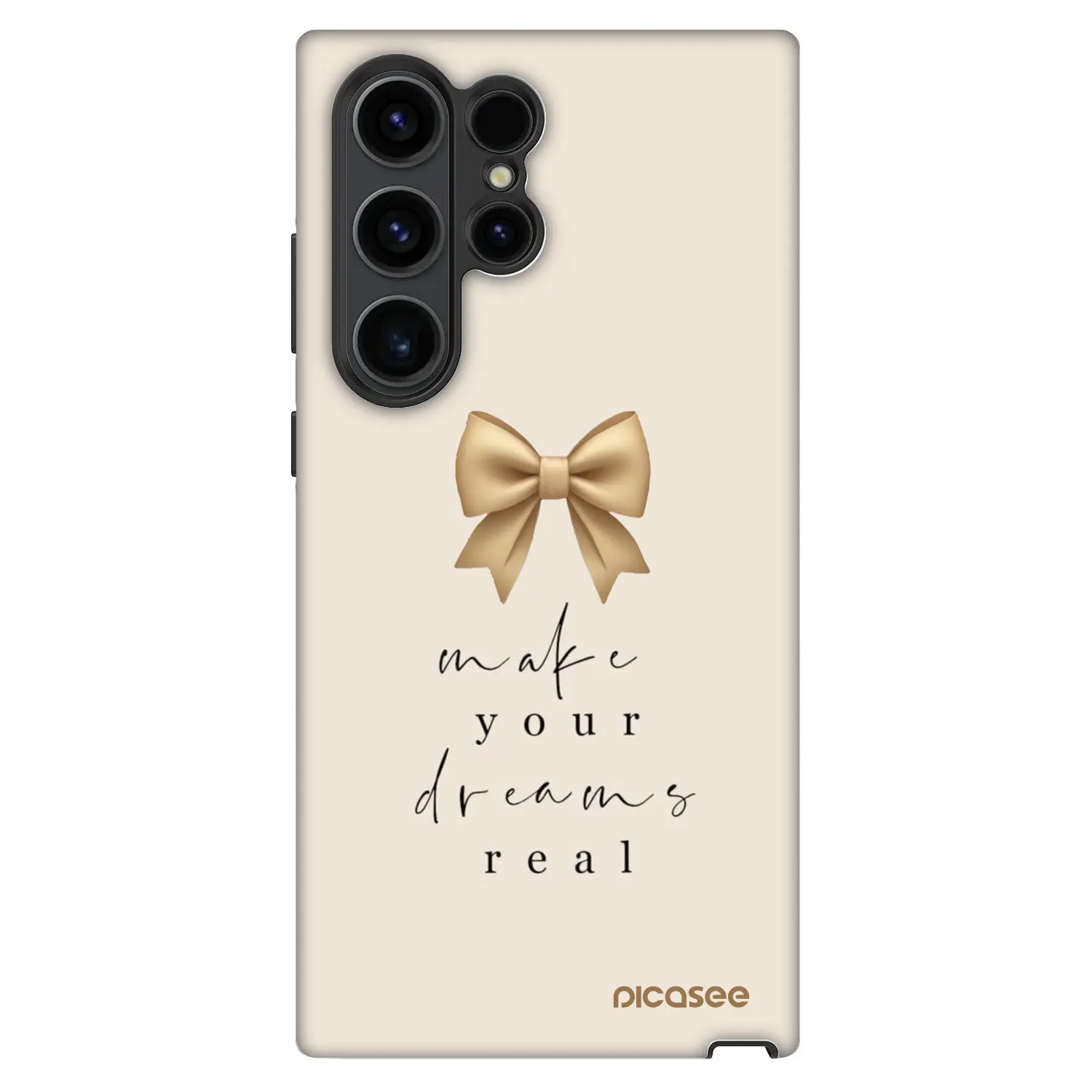 Fashion Case pro Samsung Galaxy S22 Ultra 5G - Golden Dream