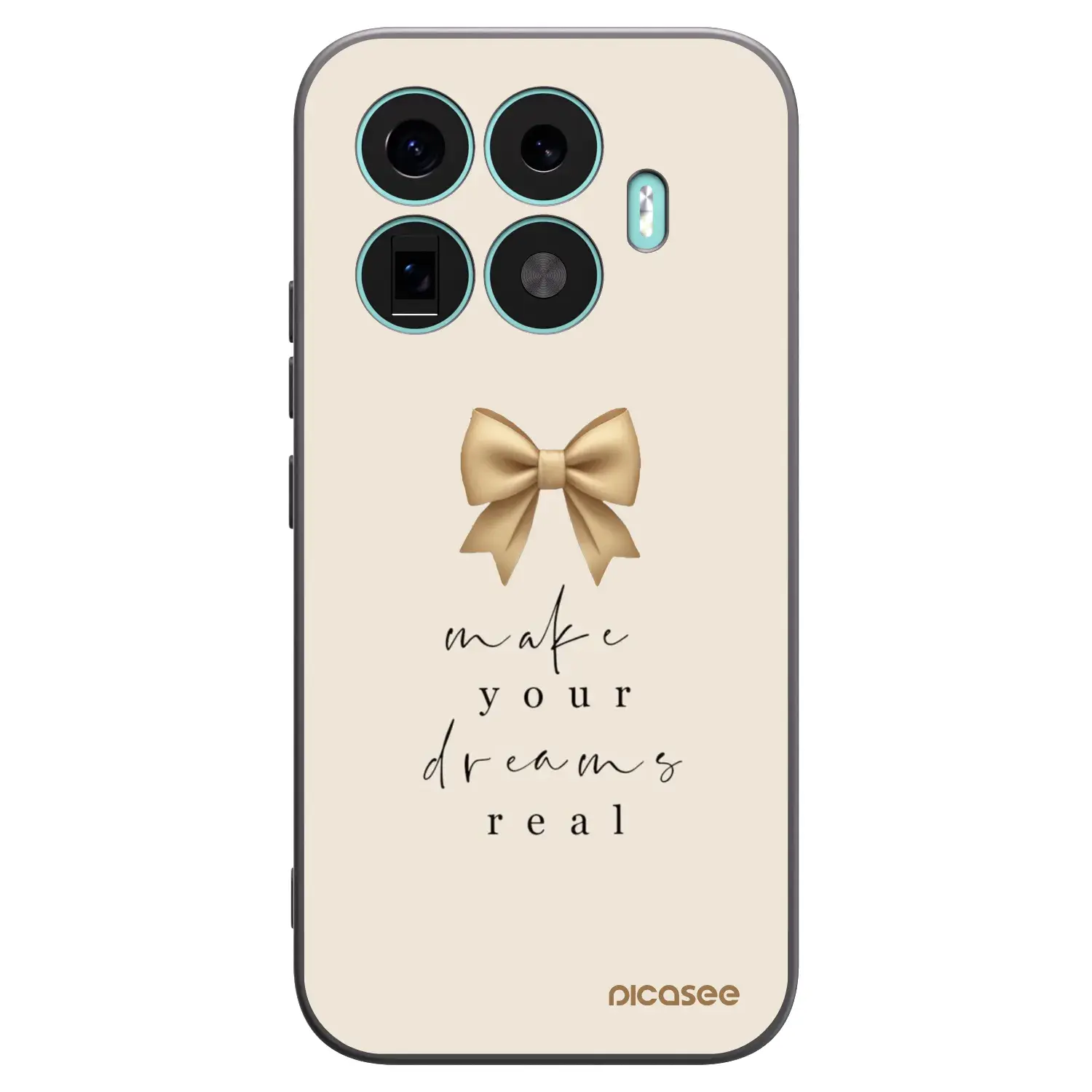Silikonový černý obal pro Xiaomi 17T - Golden Dream