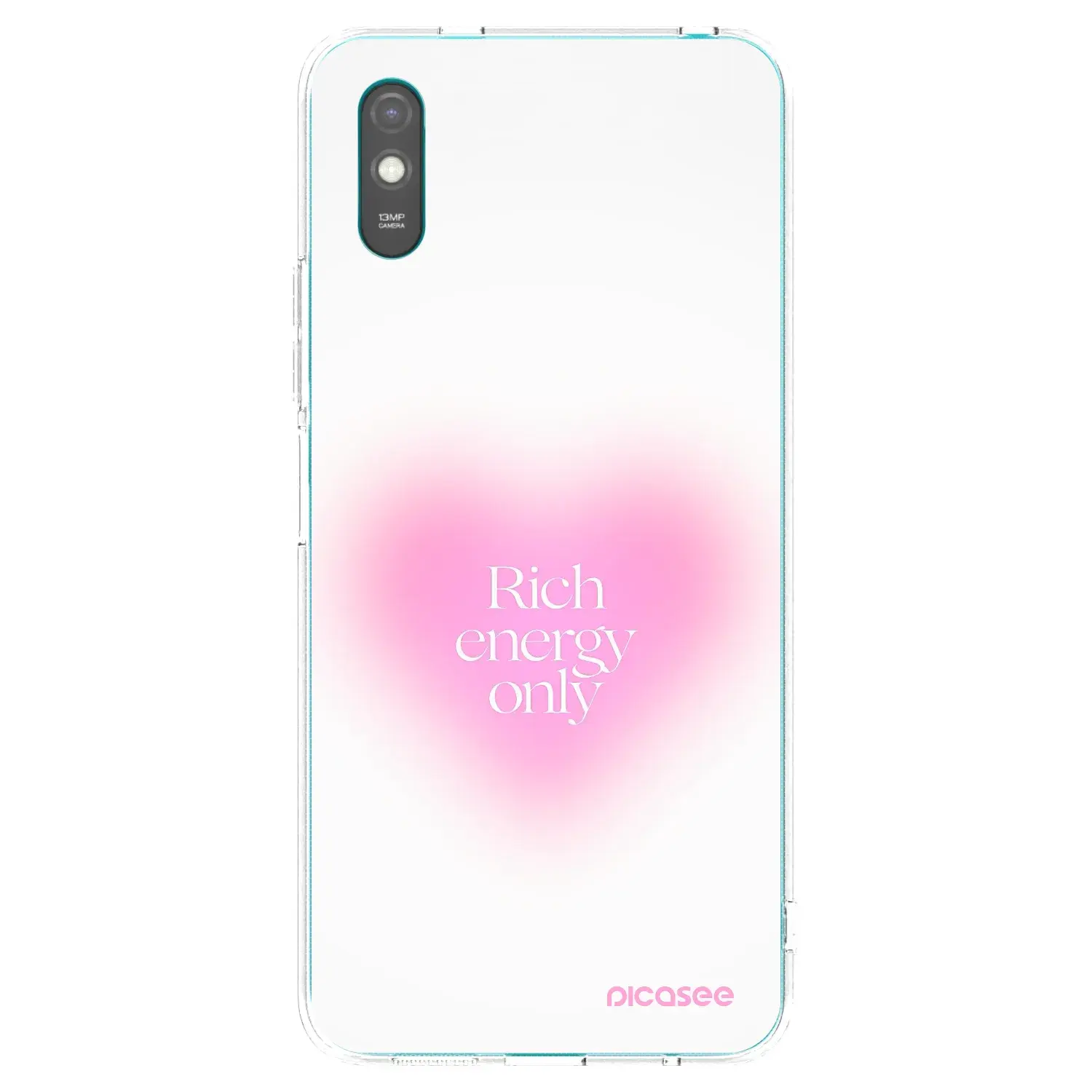 Silikonový průhledný obal pro Xiaomi Redmi 9AT - Rich Energy