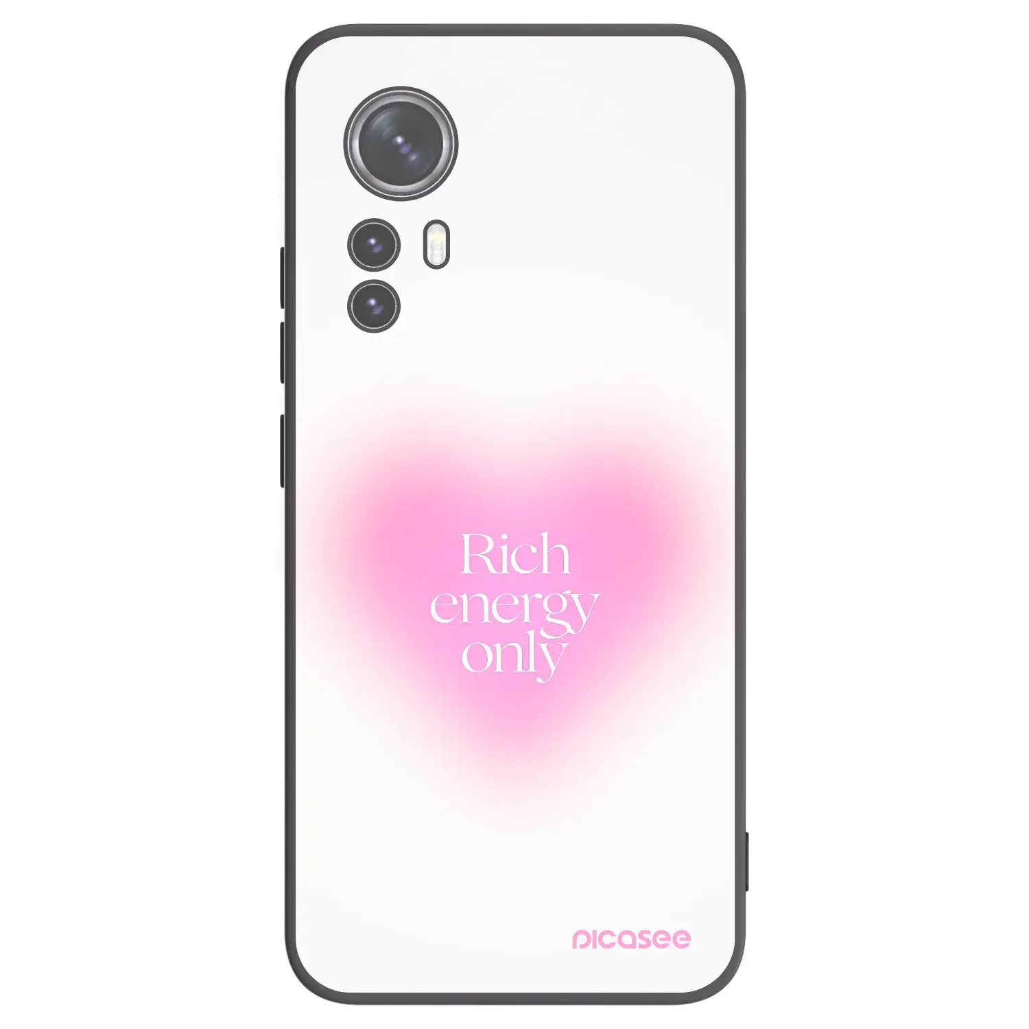 Silikonový černý obal pro Xiaomi 12X - Rich Energy