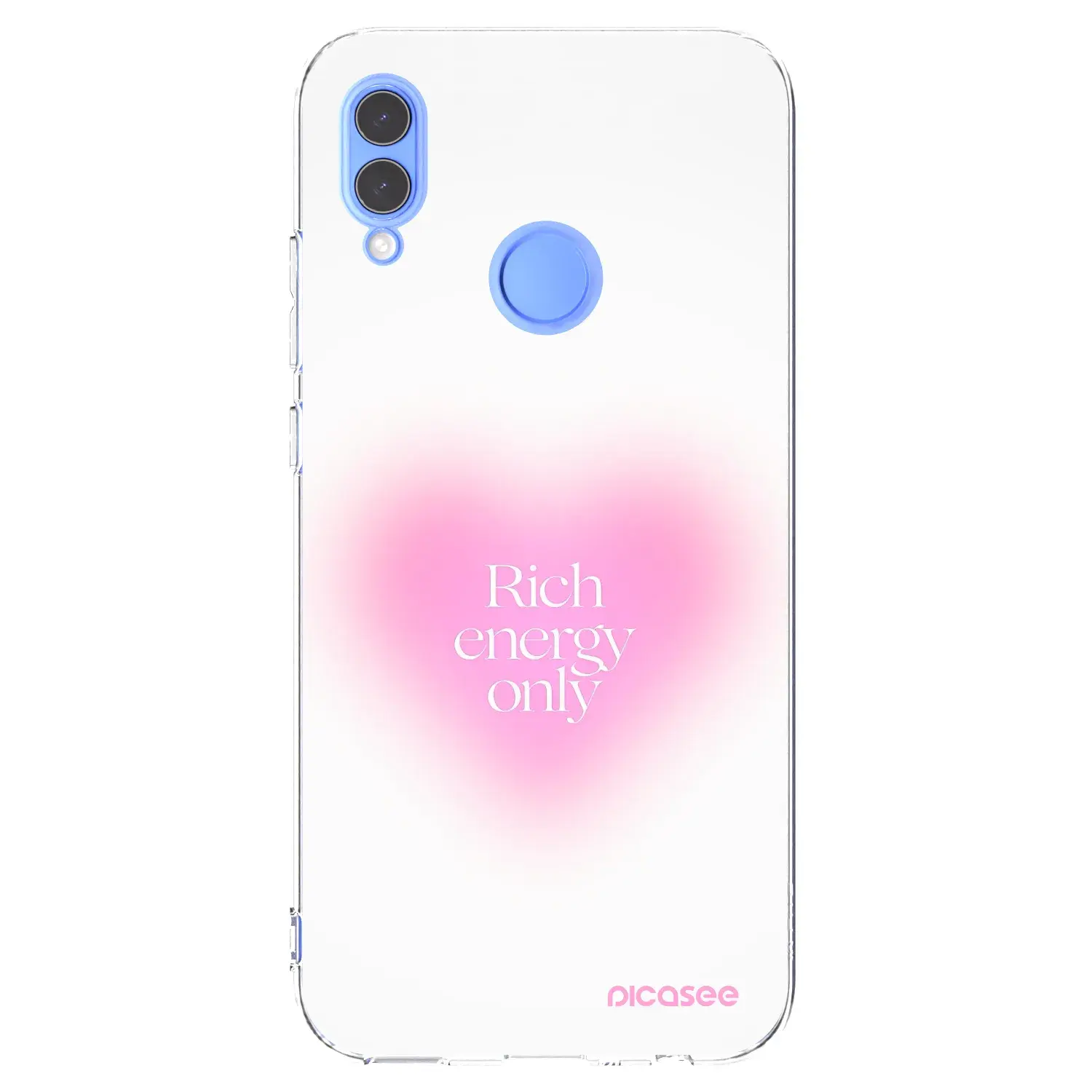 Silikonový průhledný obal pro Honor 10 Lite - Rich Energy