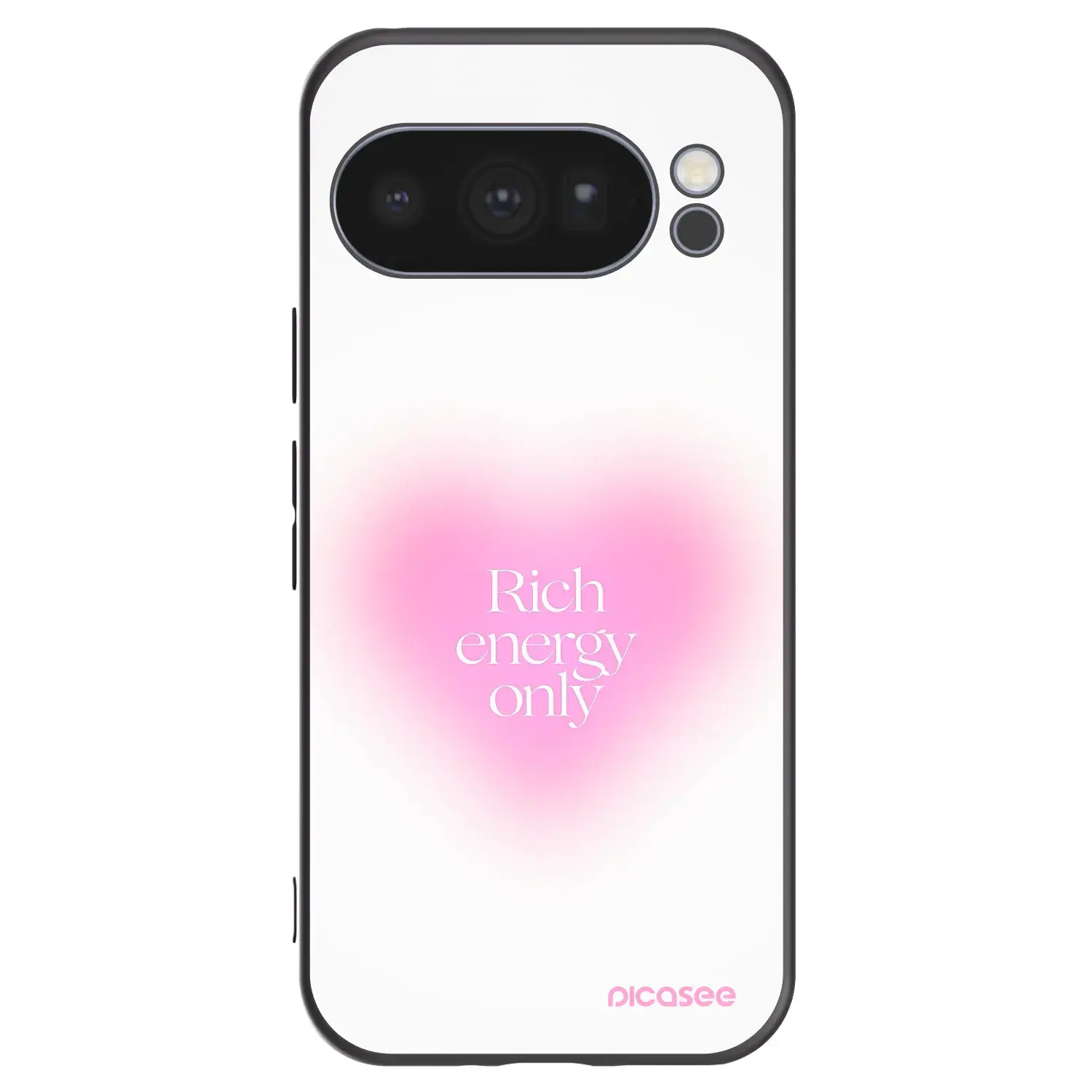 Silikonový černý obal pro Google Pixel 10 Pro - Rich Energy
