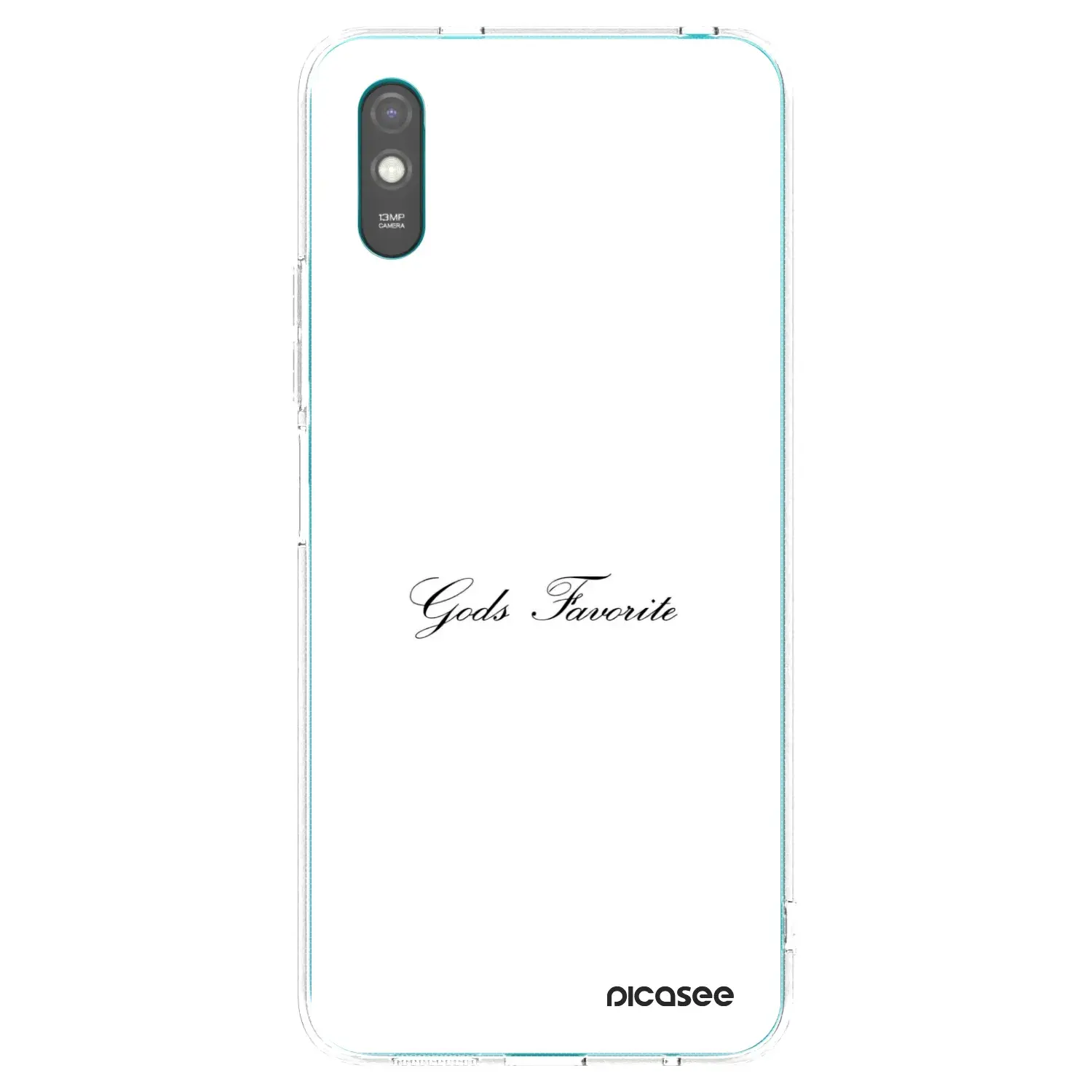 Silikonový průhledný obal pro Xiaomi Redmi 9AT - Gods Favorite