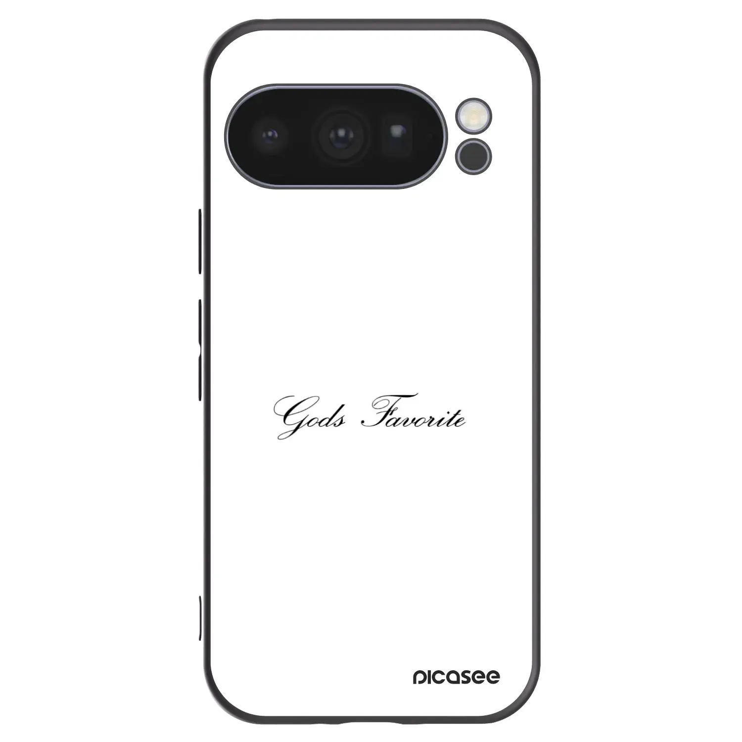 Silikonový černý obal pro Google Pixel 10 Pro - Gods Favorite
