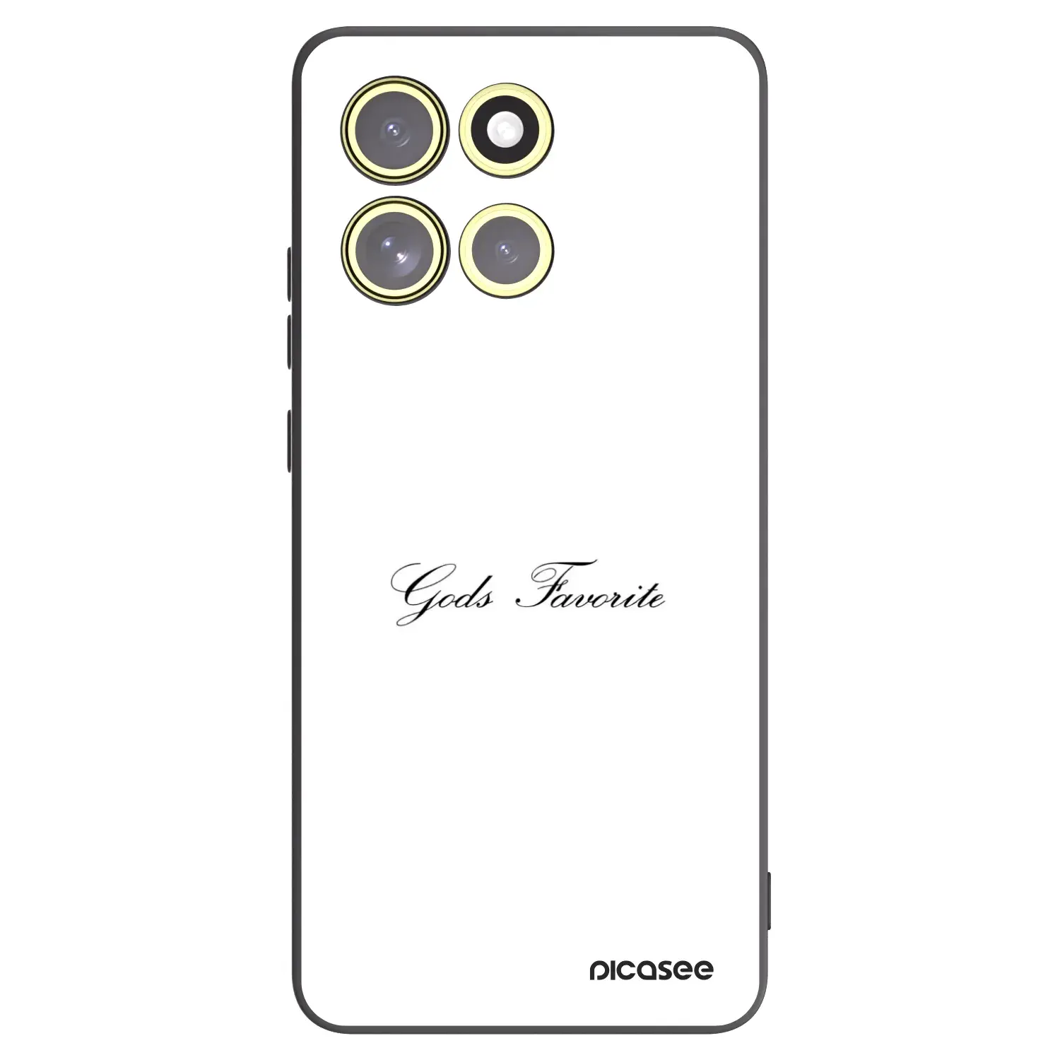 Silikonový černý obal pro Motorola Moto G86 Power 5G - Gods Favorite