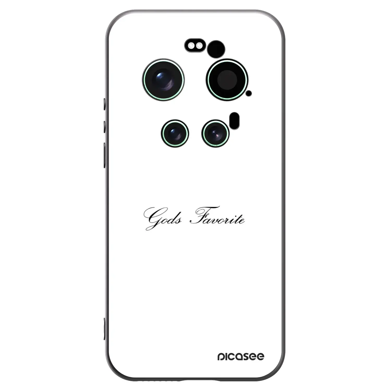 Silikonový černý obal pro Xiaomi 17 Ultra - Gods Favorite