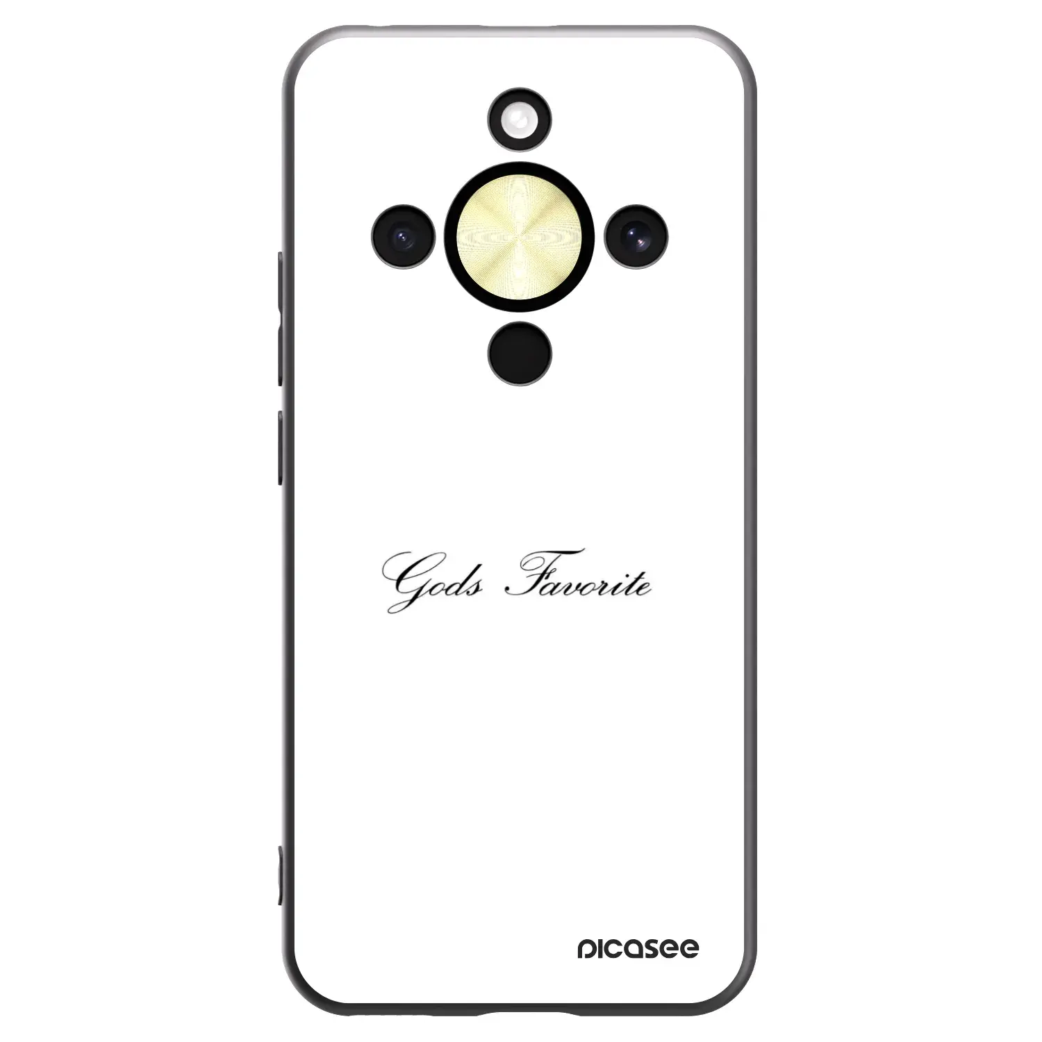 Silikonový černý obal pro Honor Magic8 Lite 5G - Gods Favorite