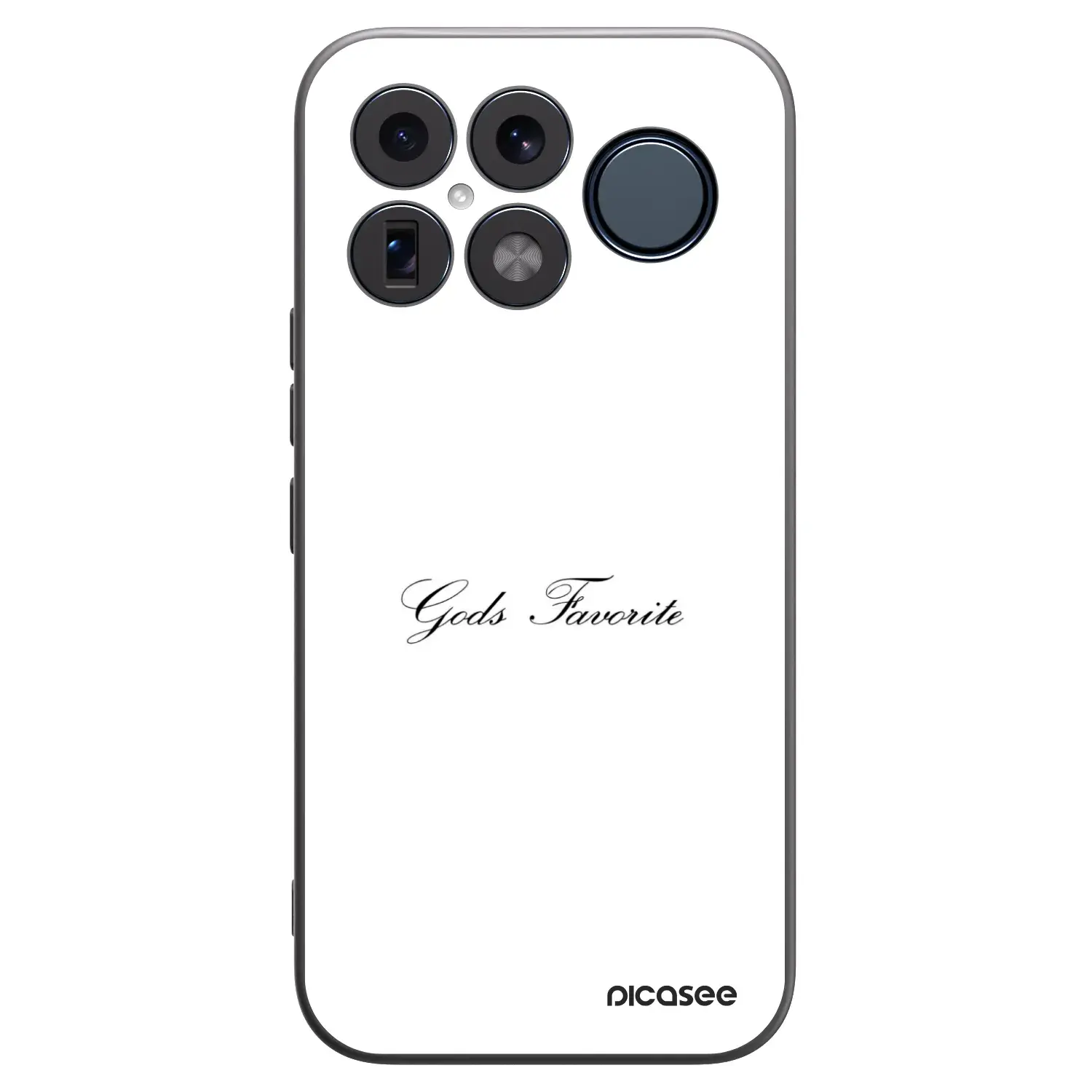 Silikonový černý obal pro Xiaomi Poco F8 Ultra - Gods Favorite
