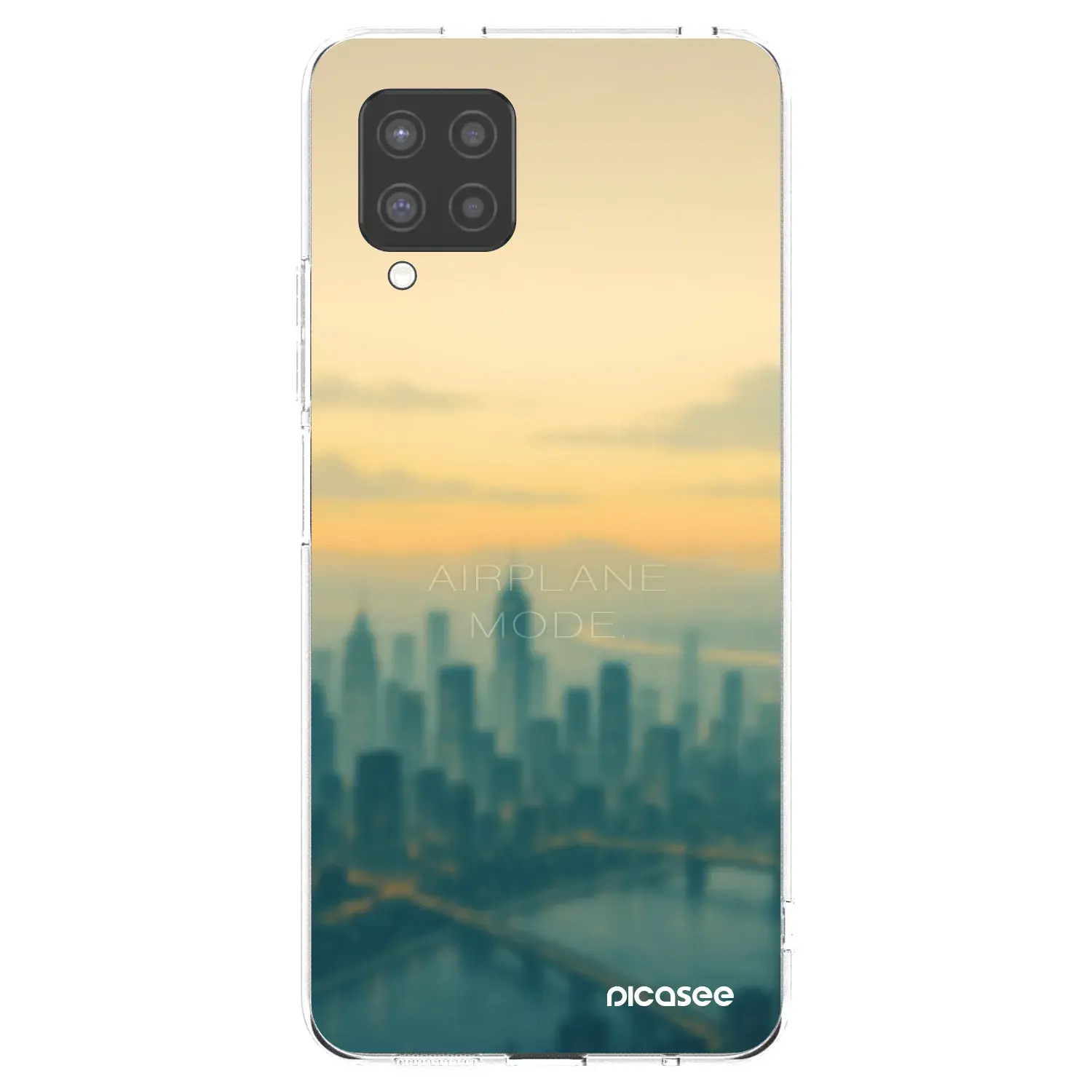 Silikonový průhledný obal pro Samsung Galaxy A42 A426B - Airplane mode