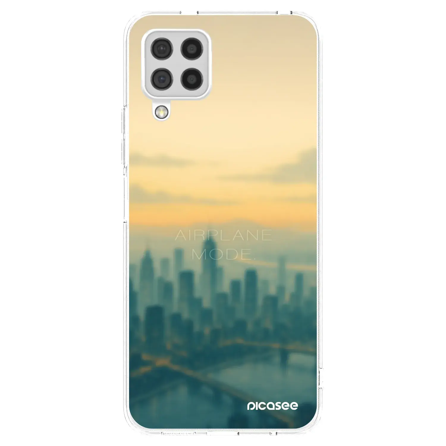 Silikonový průhledný obal pro Samsung Galaxy A22 A225F 4G - Airplane mode