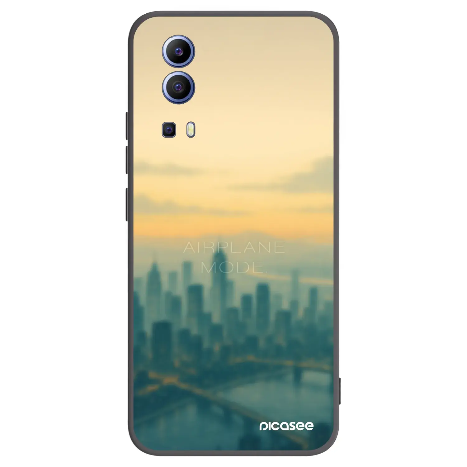 Silikonový černý obal pro Vivo Y52 5G - Airplane mode