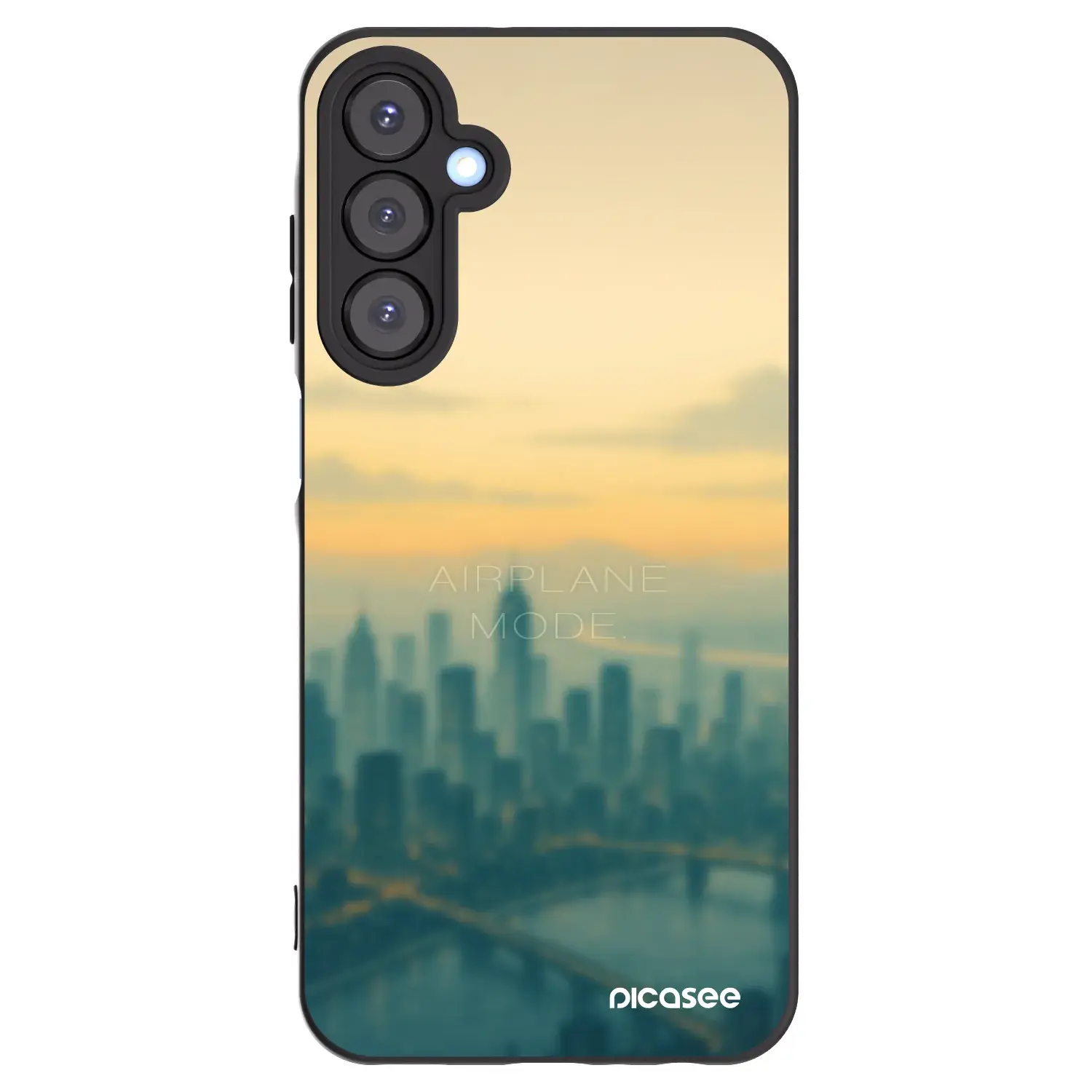 Silikonový černý obal pro Samsung Galaxy A25 A256B 5G - Airplane mode