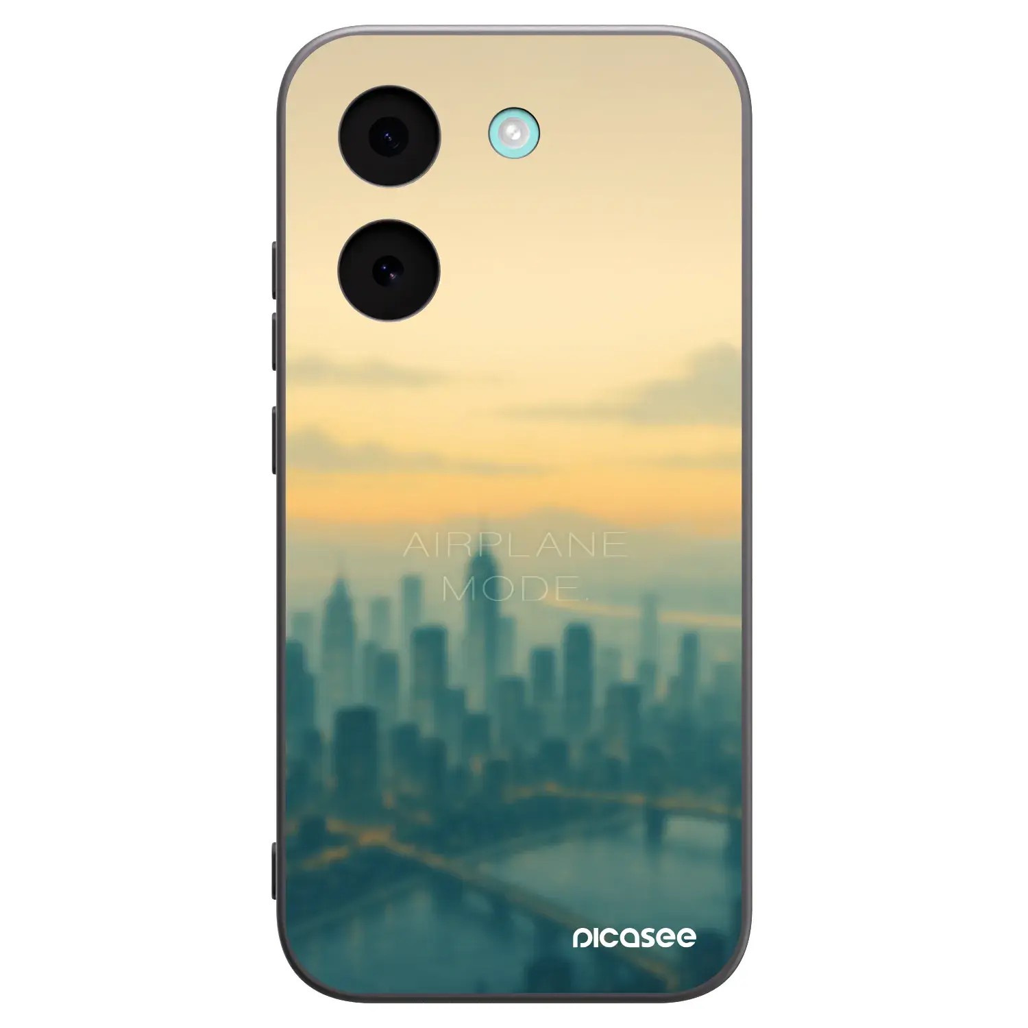 Silikonový černý obal pro Xiaomi Poco X8 Pro - Airplane mode
