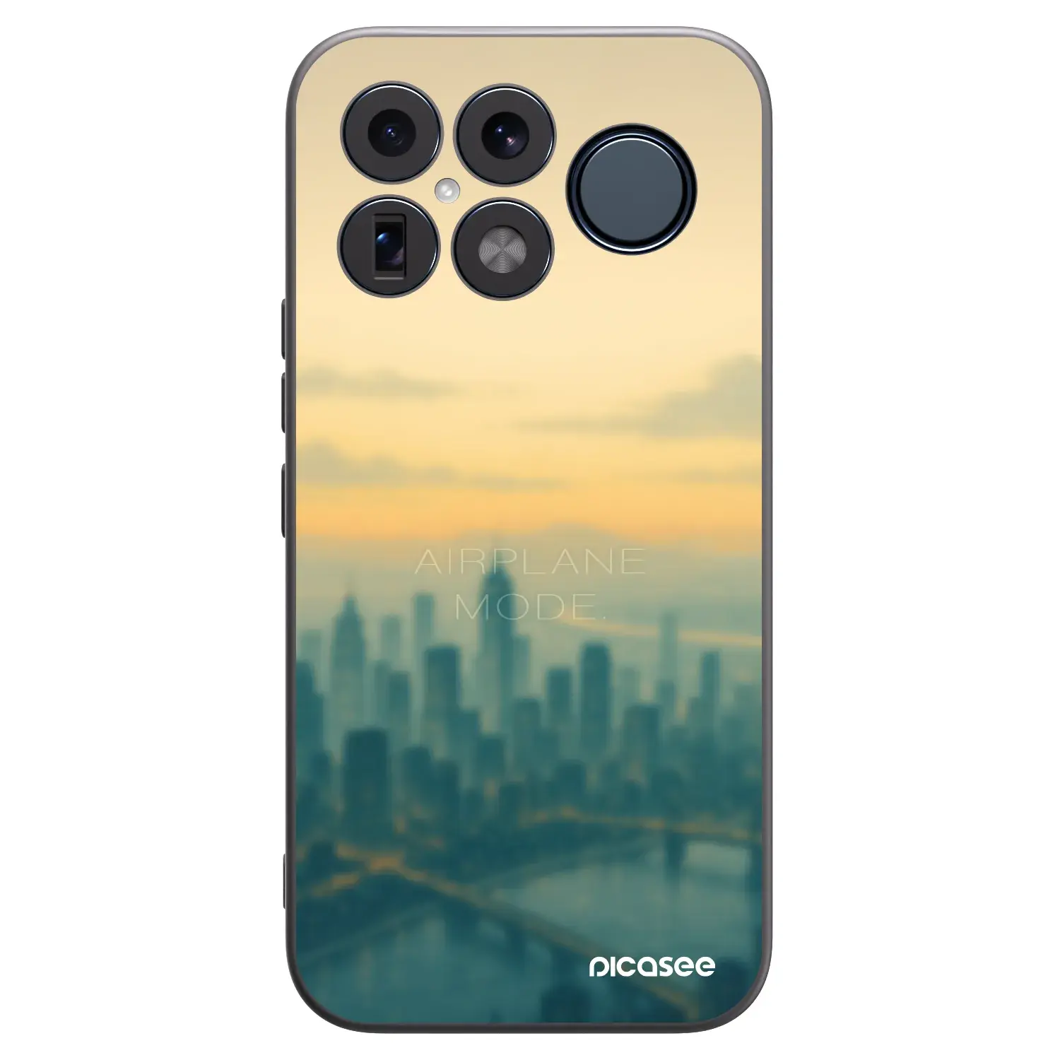 Silikonový černý obal pro Xiaomi Poco F8 Ultra - Airplane mode