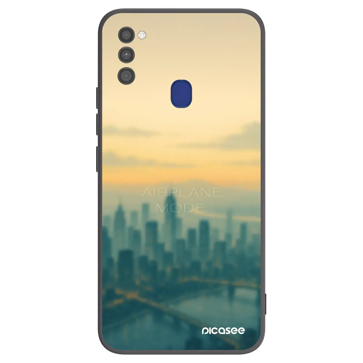 Silikonový černý obal pro Samsung Galaxy M21 M215F - Airplane mode